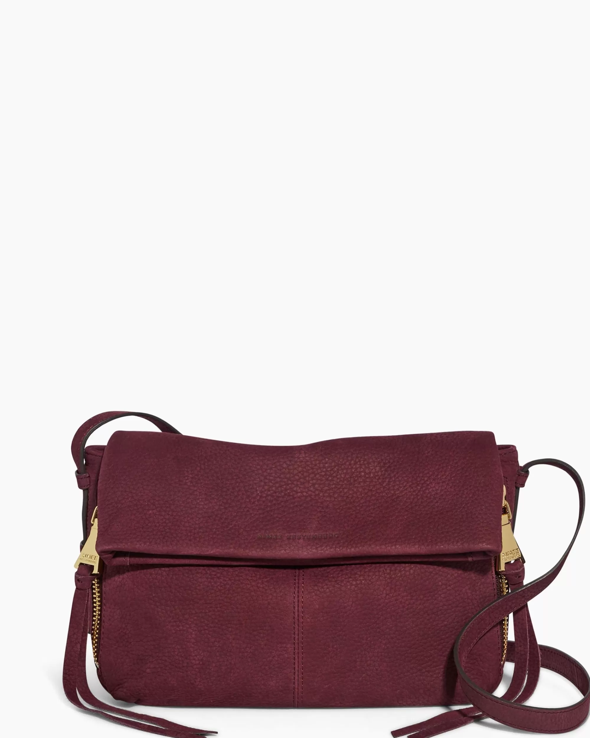 Aimee Kestenberg Crossbody Bags-Bali Crossbody True Plum Nubuck