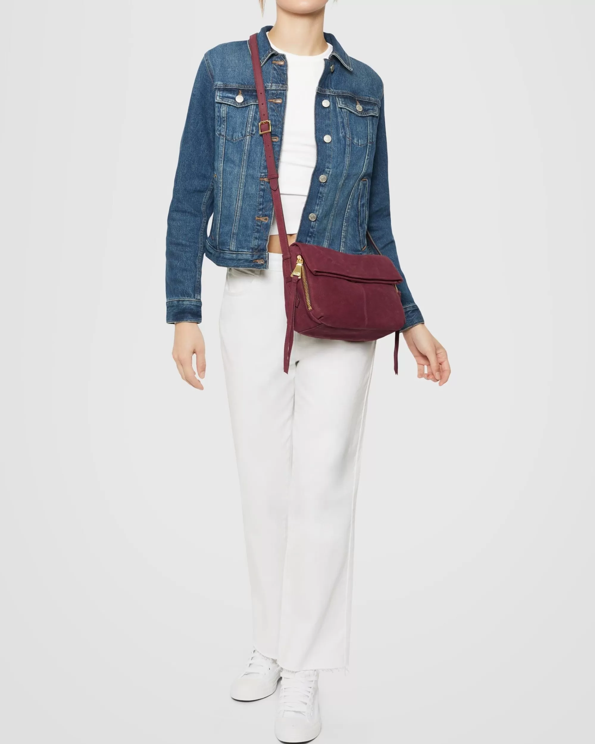 Aimee Kestenberg Crossbody Bags-Bali Crossbody True Plum Nubuck
