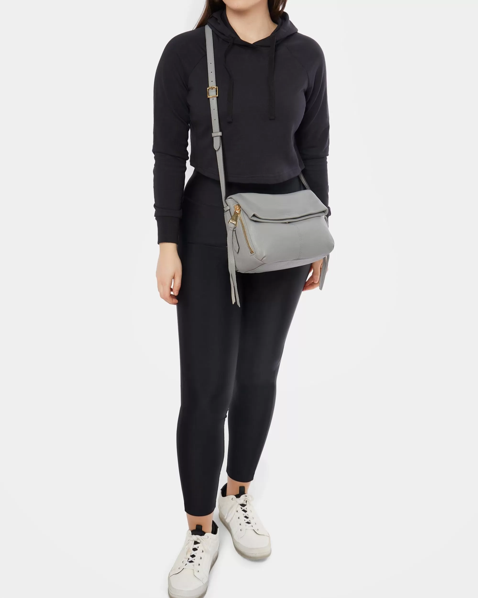 Aimee Kestenberg Crossbody Bags-Bali Crossbody Cool Grey
