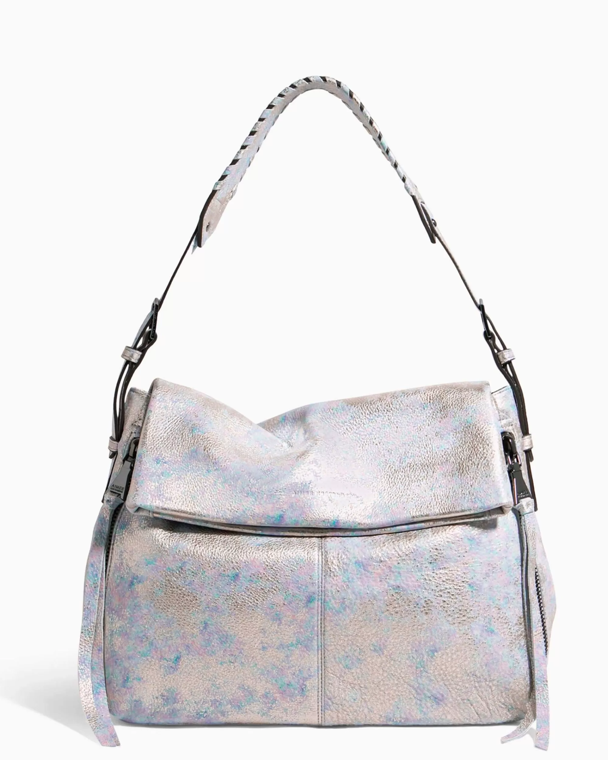 Aimee Kestenberg Hobos-Bali Hobo Opal Distressed Metallic