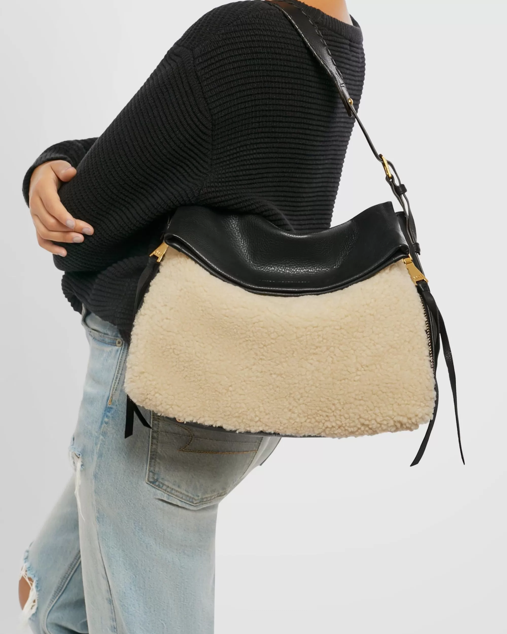 Aimee Kestenberg Hobos-Bali Hobo Natural Shearling