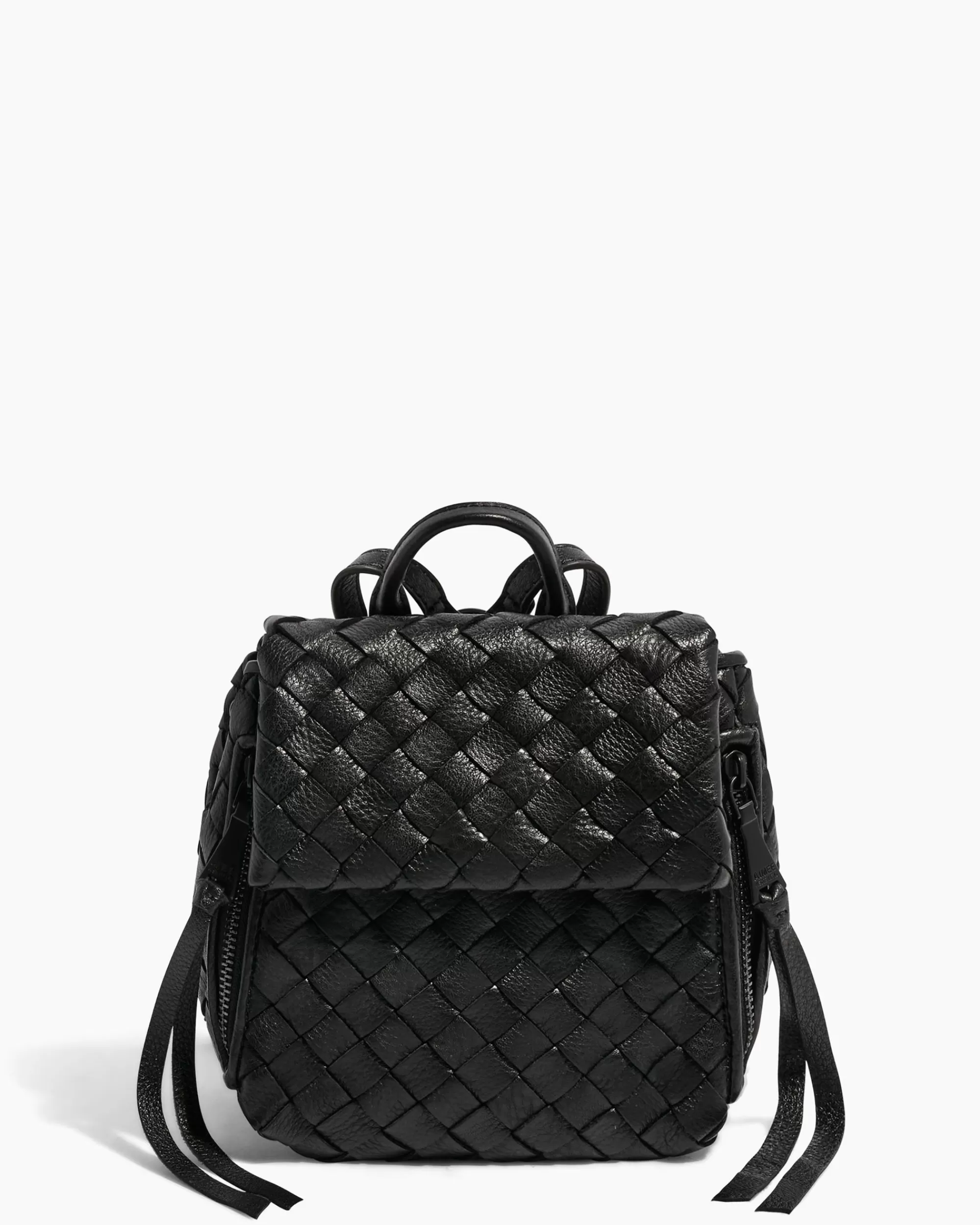 Aimee Kestenberg Backpacks-Bali Mini Backpack Black Woven