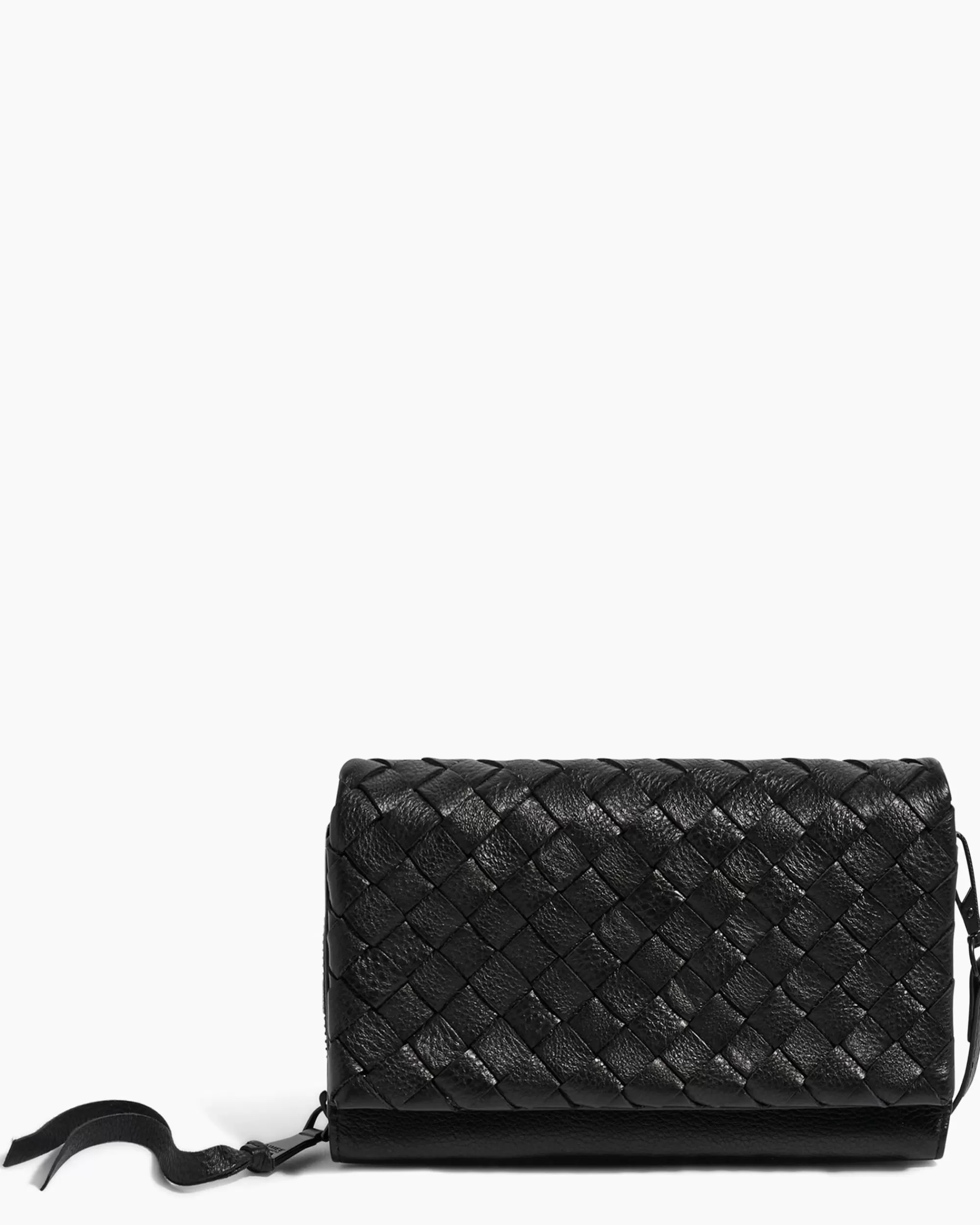 Aimee Kestenberg Crossbody Bags-Bali Wallet Crossbody Black Woven