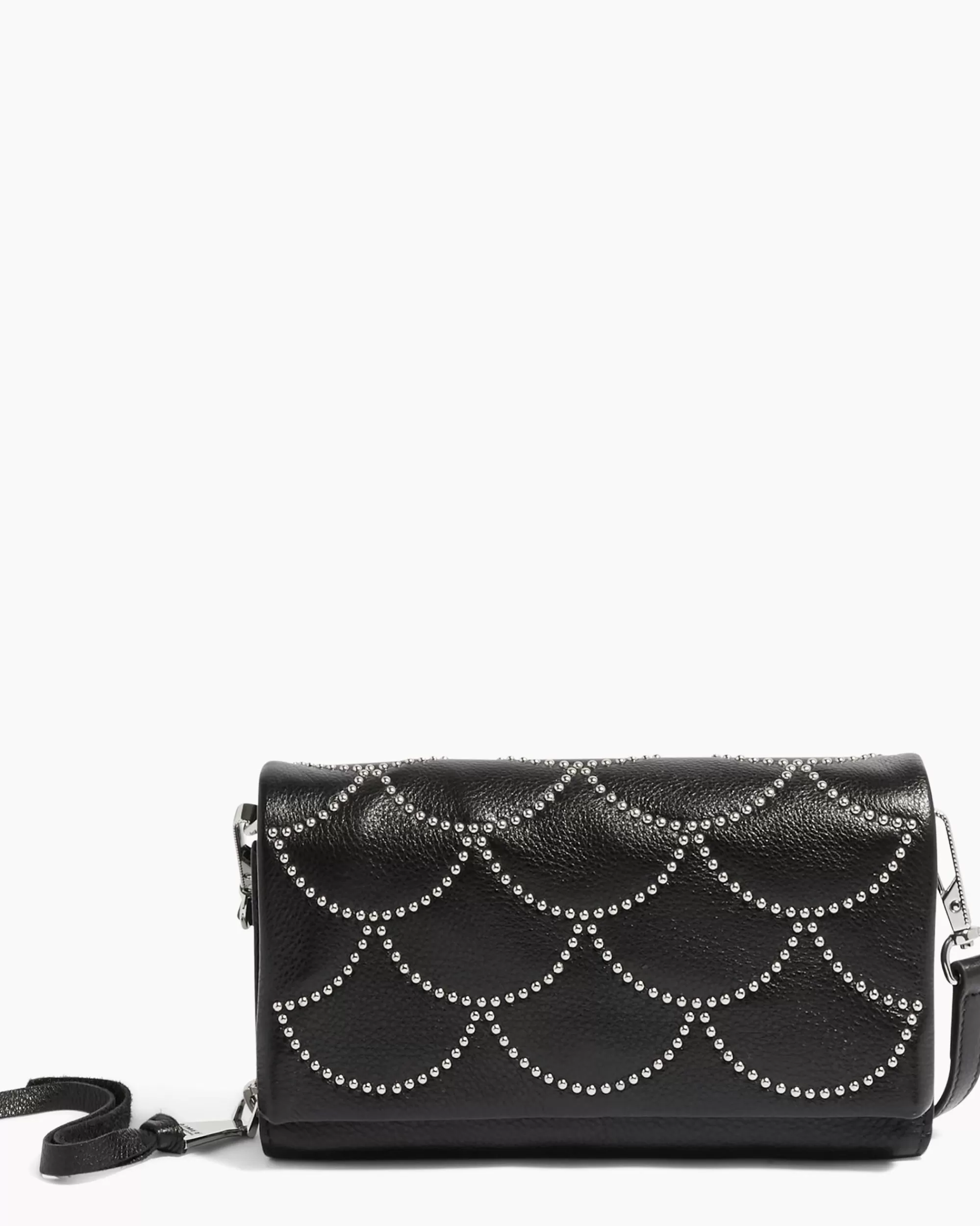 Aimee Kestenberg Crossbody Bags-Bali Wallet Crossbody Black Nile Studs