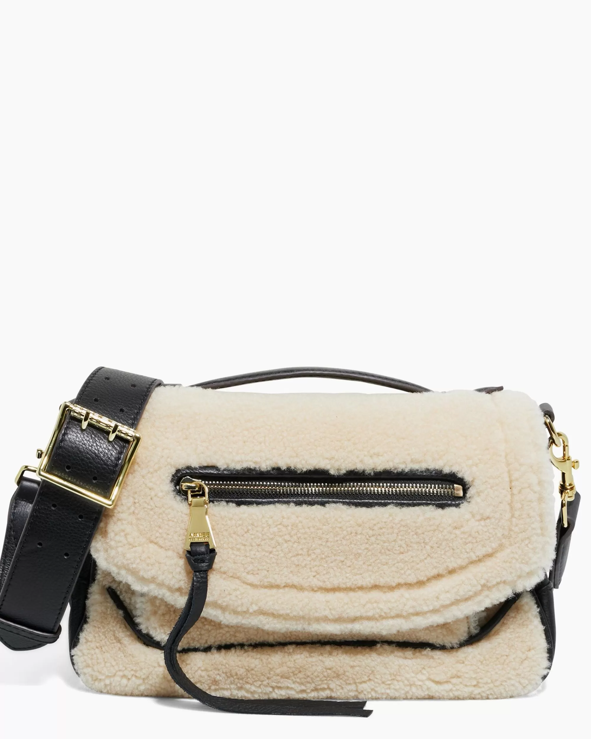Aimee Kestenberg Crossbody Bags-Bandit Crossbody Natural Shearling