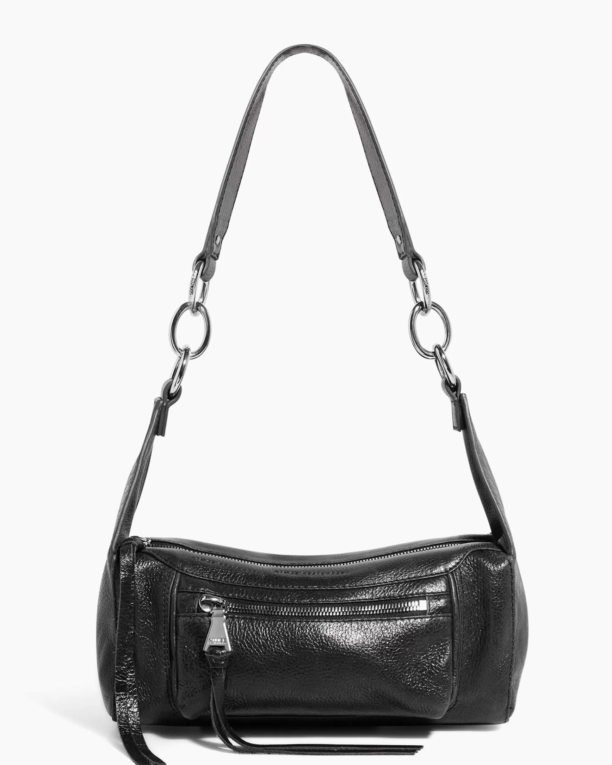 Aimee Kestenberg Satchels-Bleecker Shoulder Black Vintage