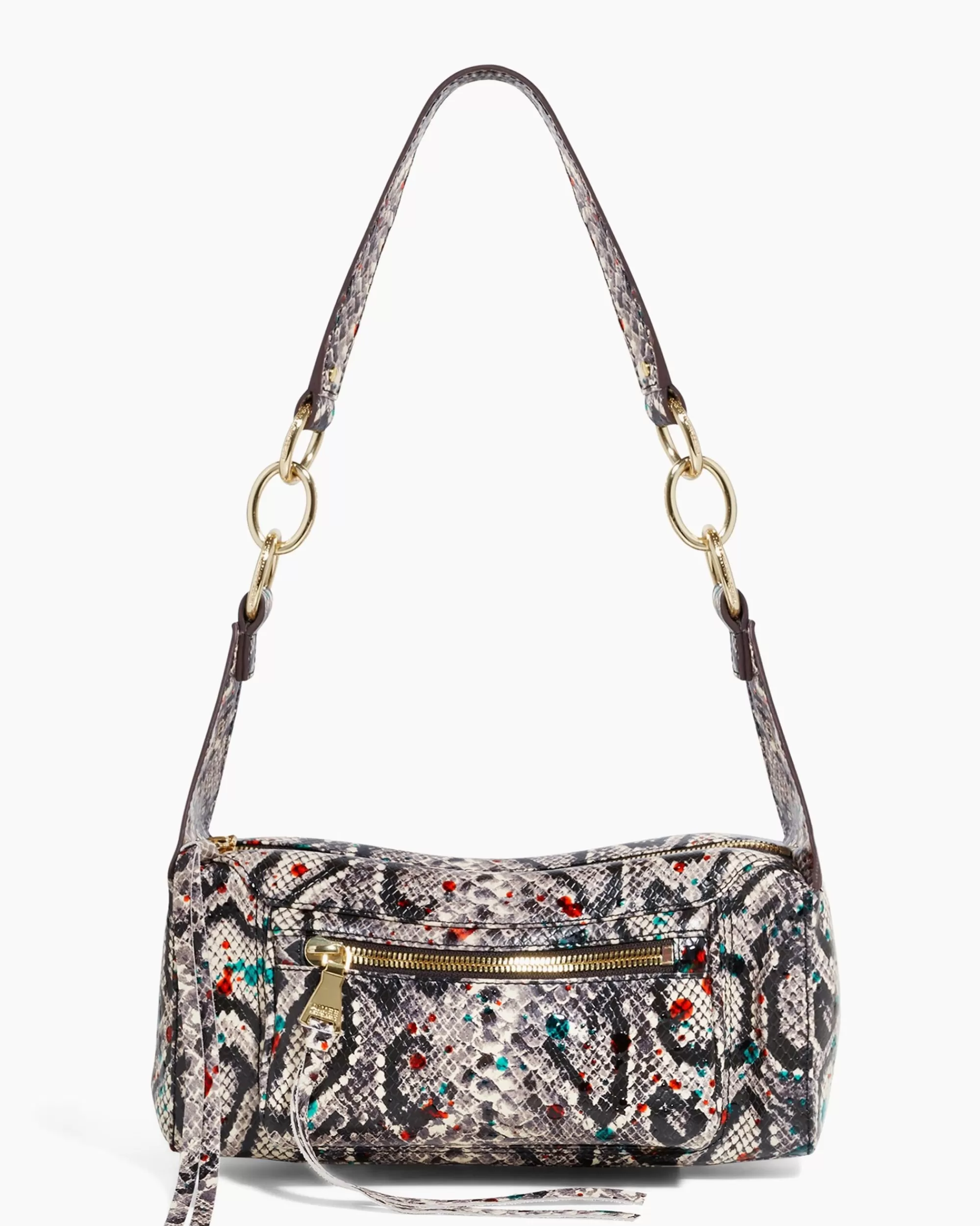 Aimee Kestenberg Satchels-Bleecker Shoulder Painted Snake