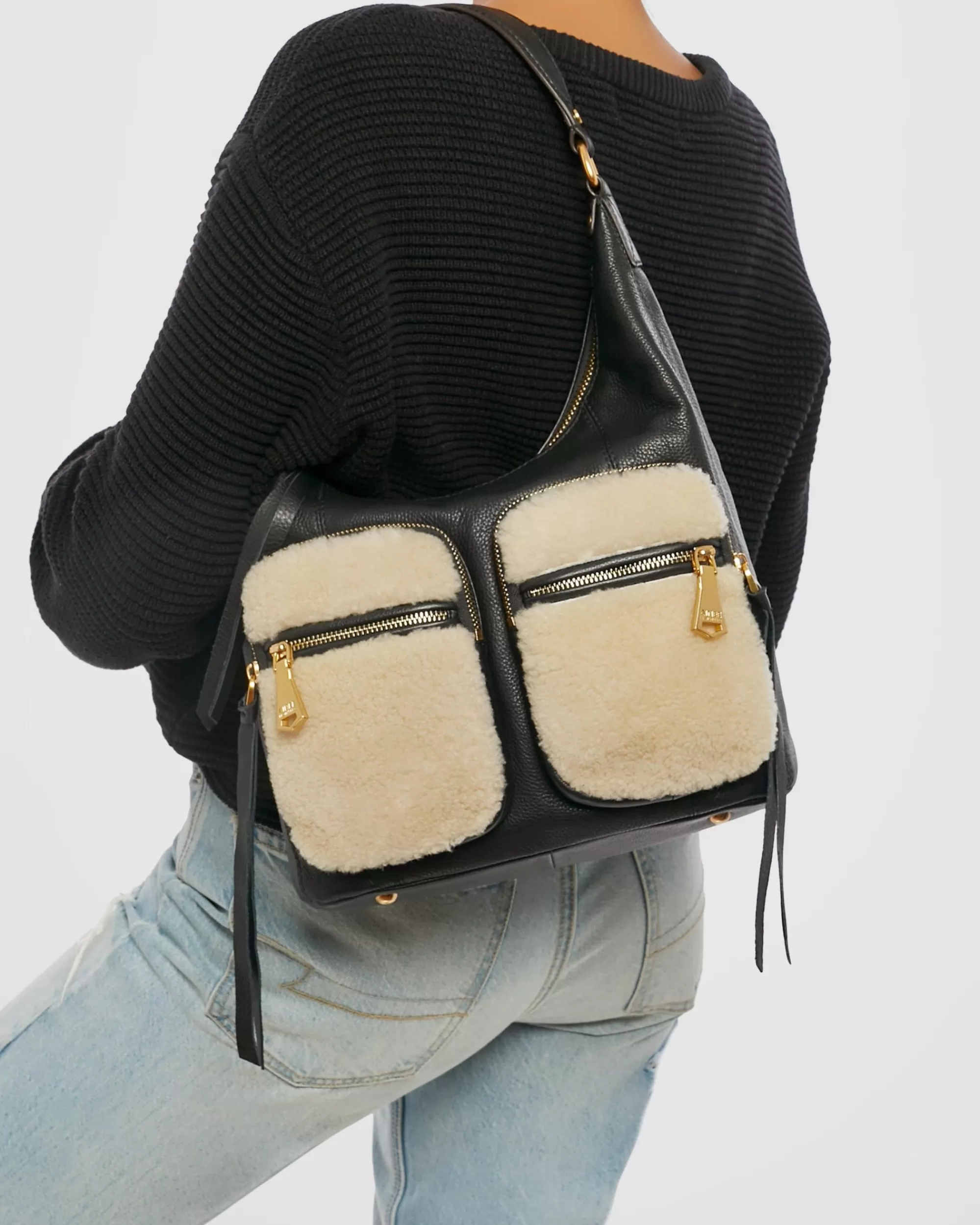 Aimee Kestenberg Hobos-Car-Go Hobo Shearling