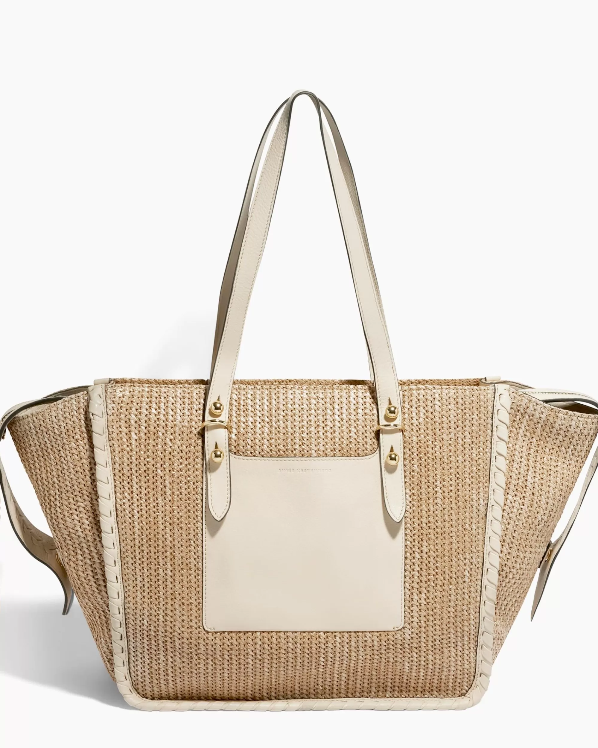 Aimee Kestenberg Tote Bags-Casablanca Raffia Large Tote Raffia Sandy