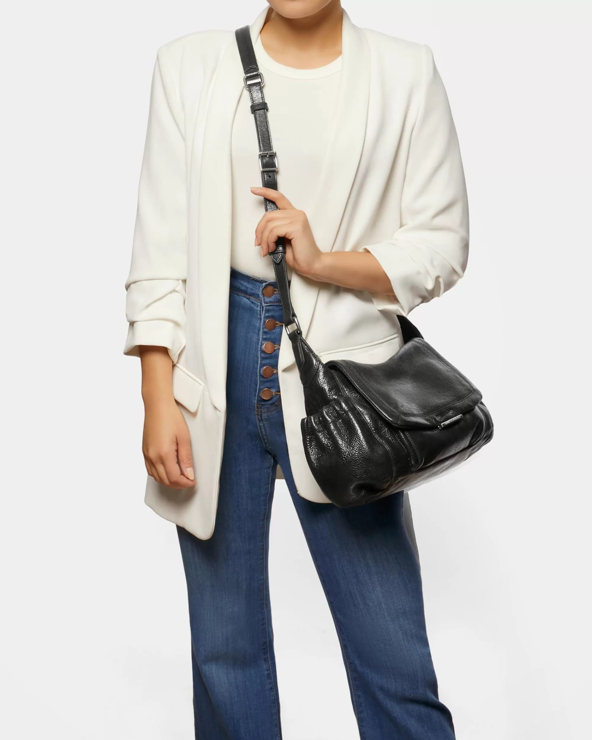 Aimee Kestenberg Crossbody Bags-Catalyst Crossbody Black Vintage