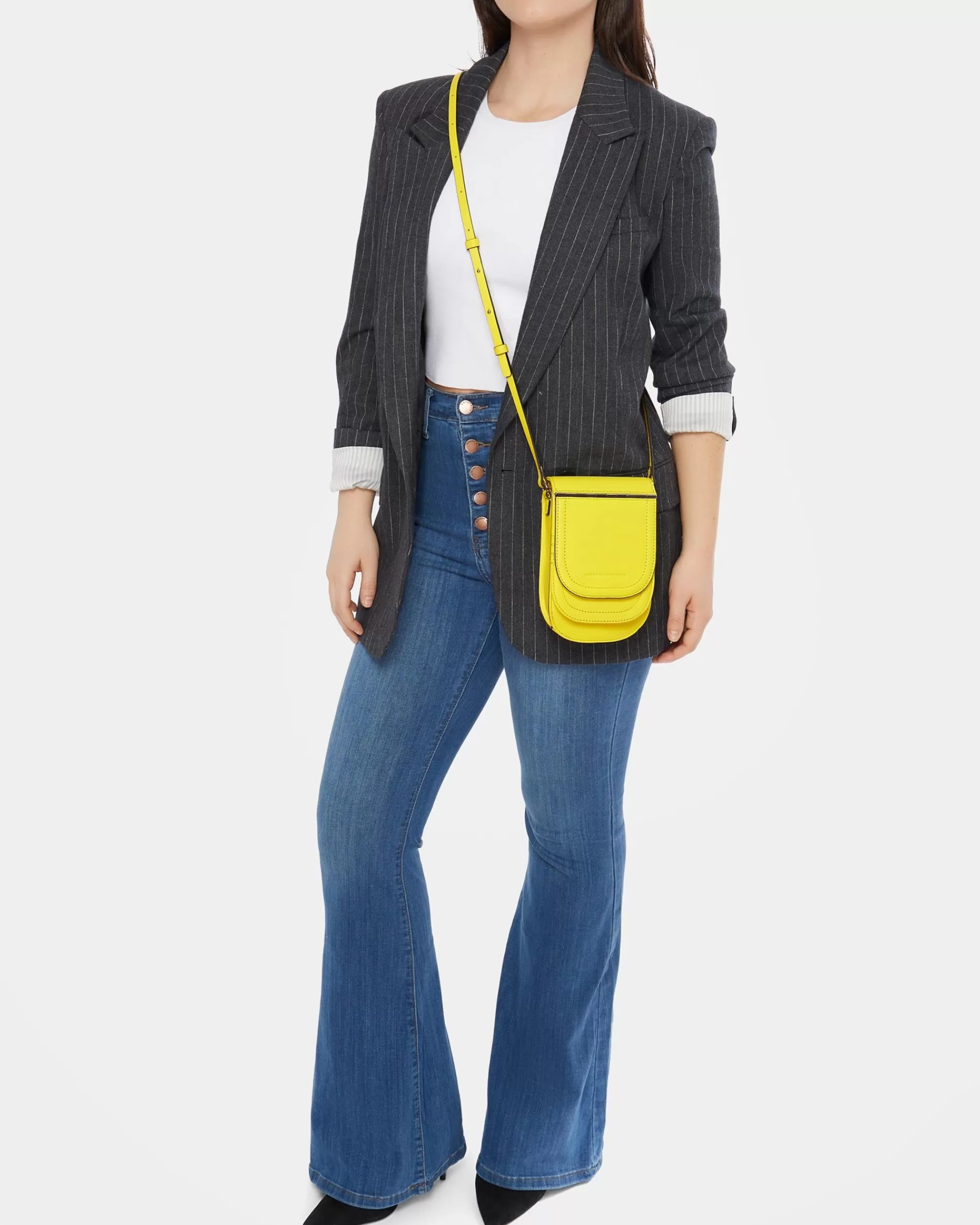 Aimee Kestenberg Crossbody Bags-Chit Chat Crossbody Lemon
