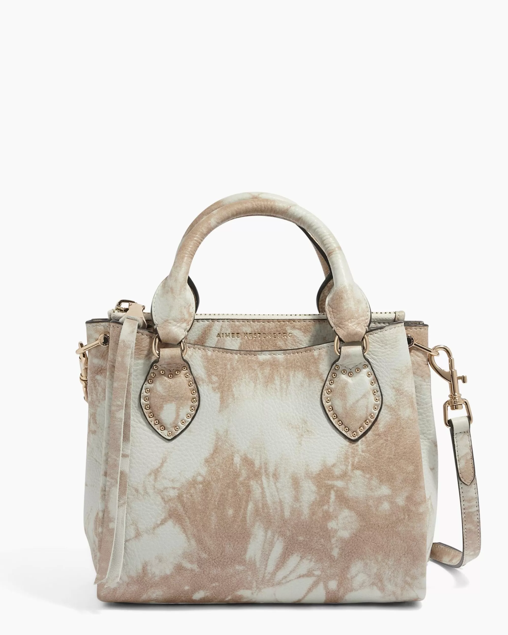 Aimee Kestenberg Satchels-Classified Mini Satchel Oat Tie Dye
