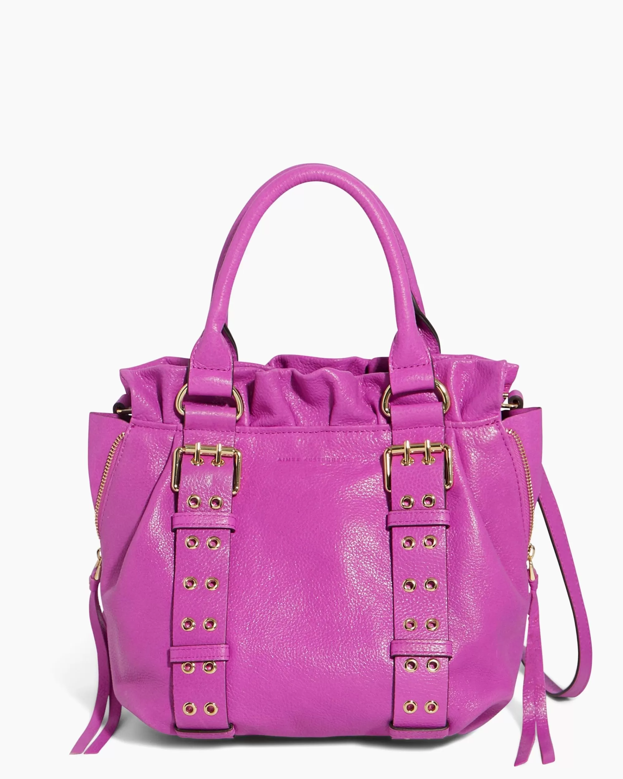 Aimee Kestenberg Shoulder Bags-Cooper Convertible Shoulder Fuchsia Vintage