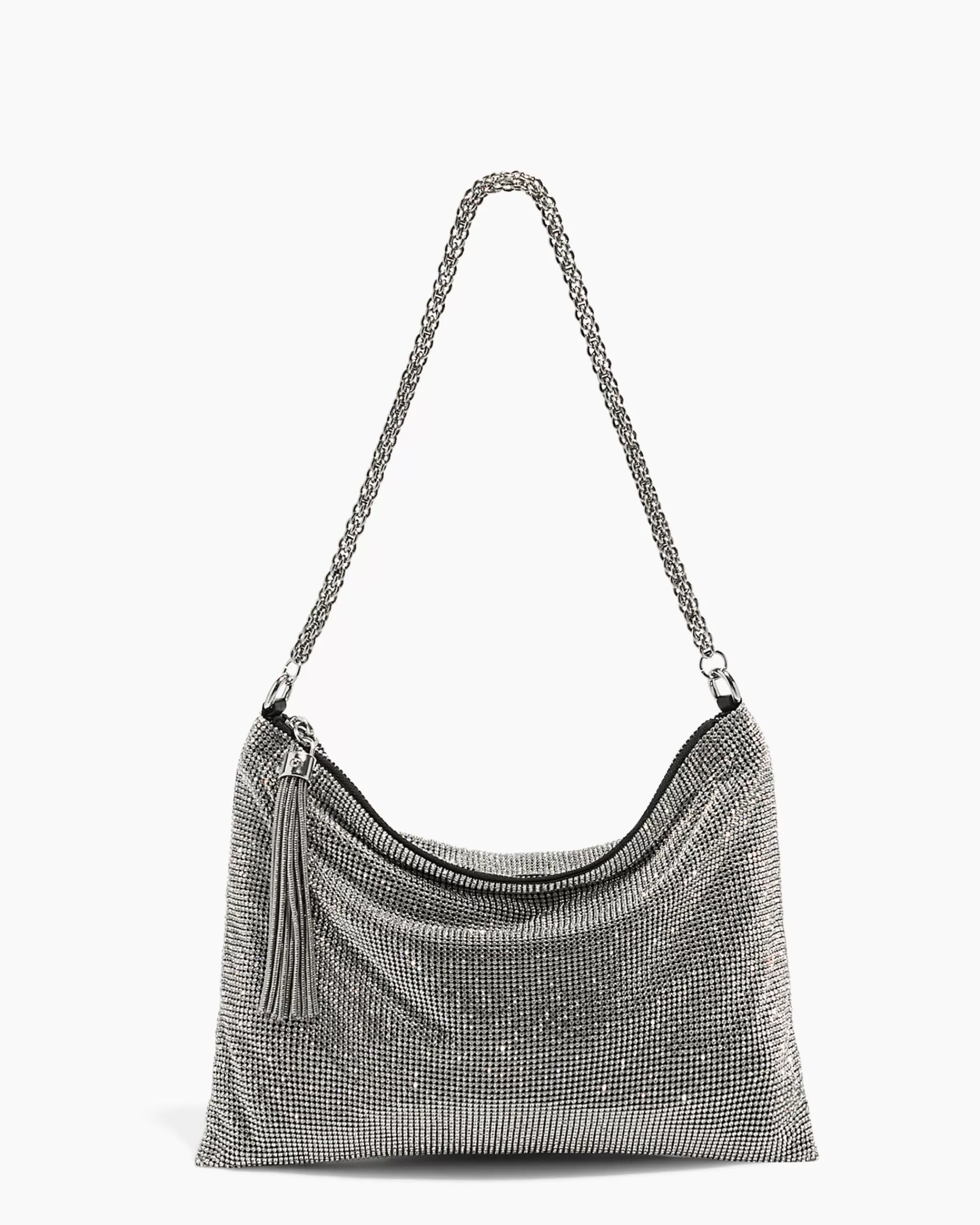 Aimee Kestenberg Satchels-Dance With Me Novelty Chain Shoulder Crystals
