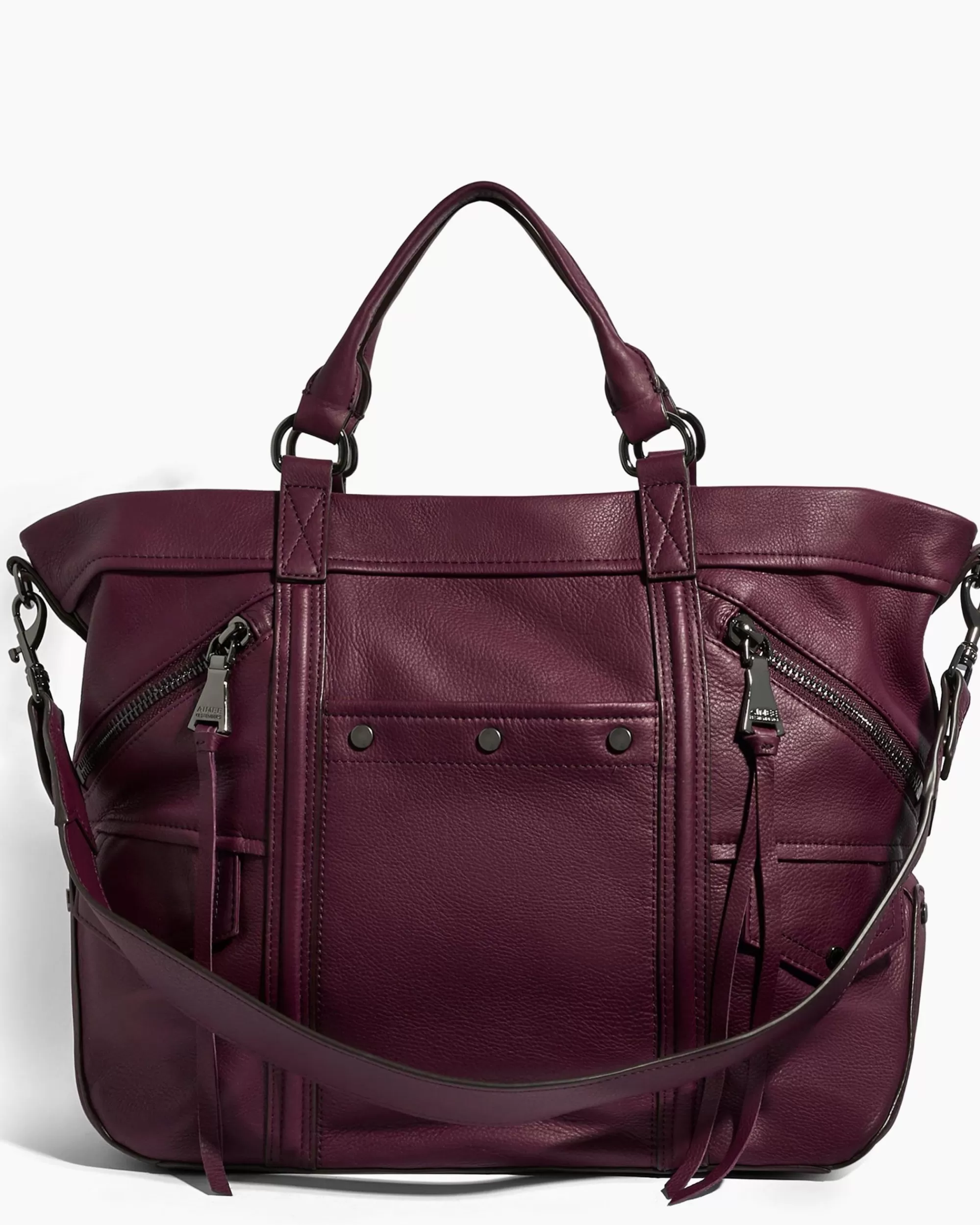 Aimee Kestenberg Tote Bags-Fair Game Convertible Tote Berry
