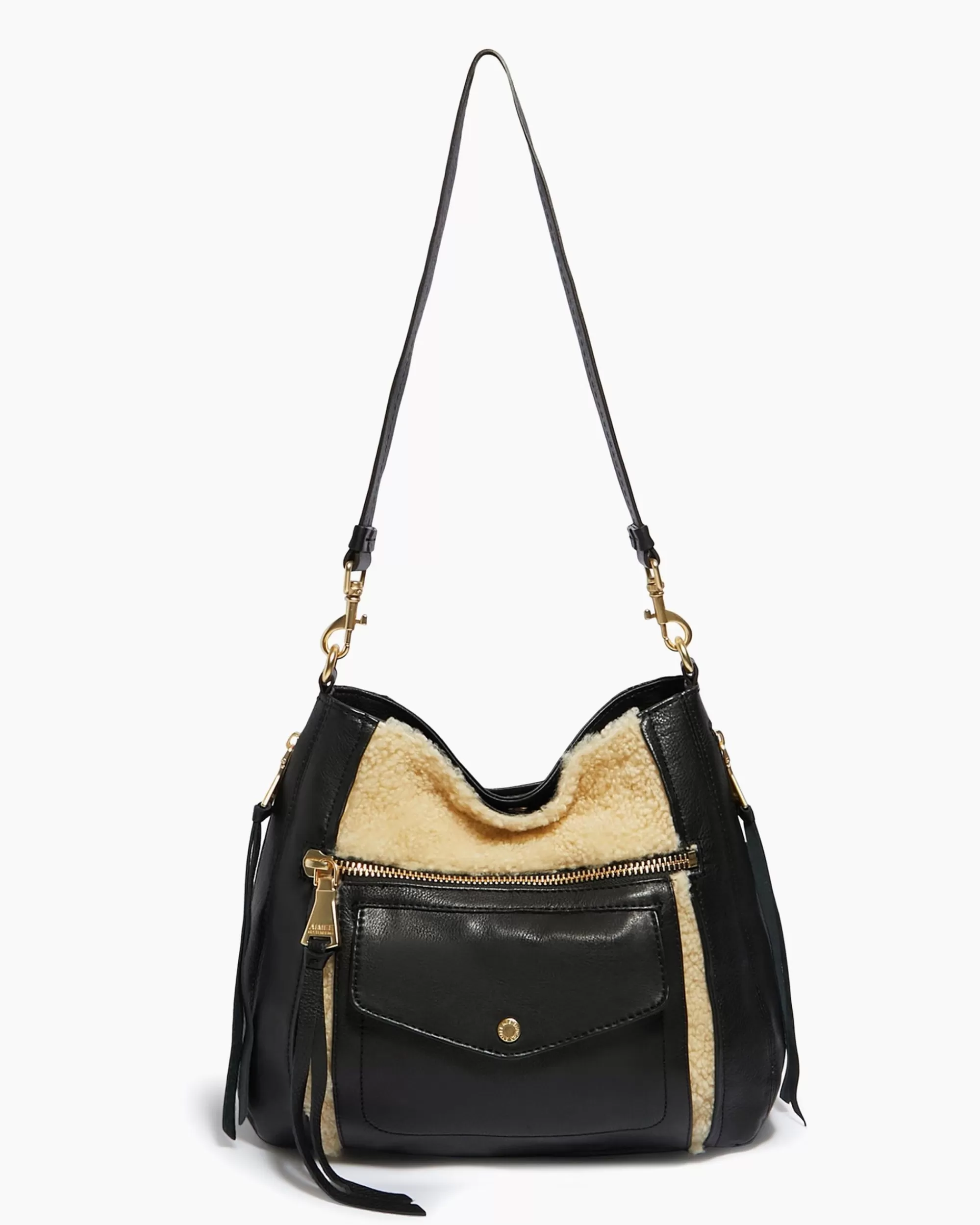 Aimee Kestenberg Hobos-Fair Game Hobo Natural Shearling