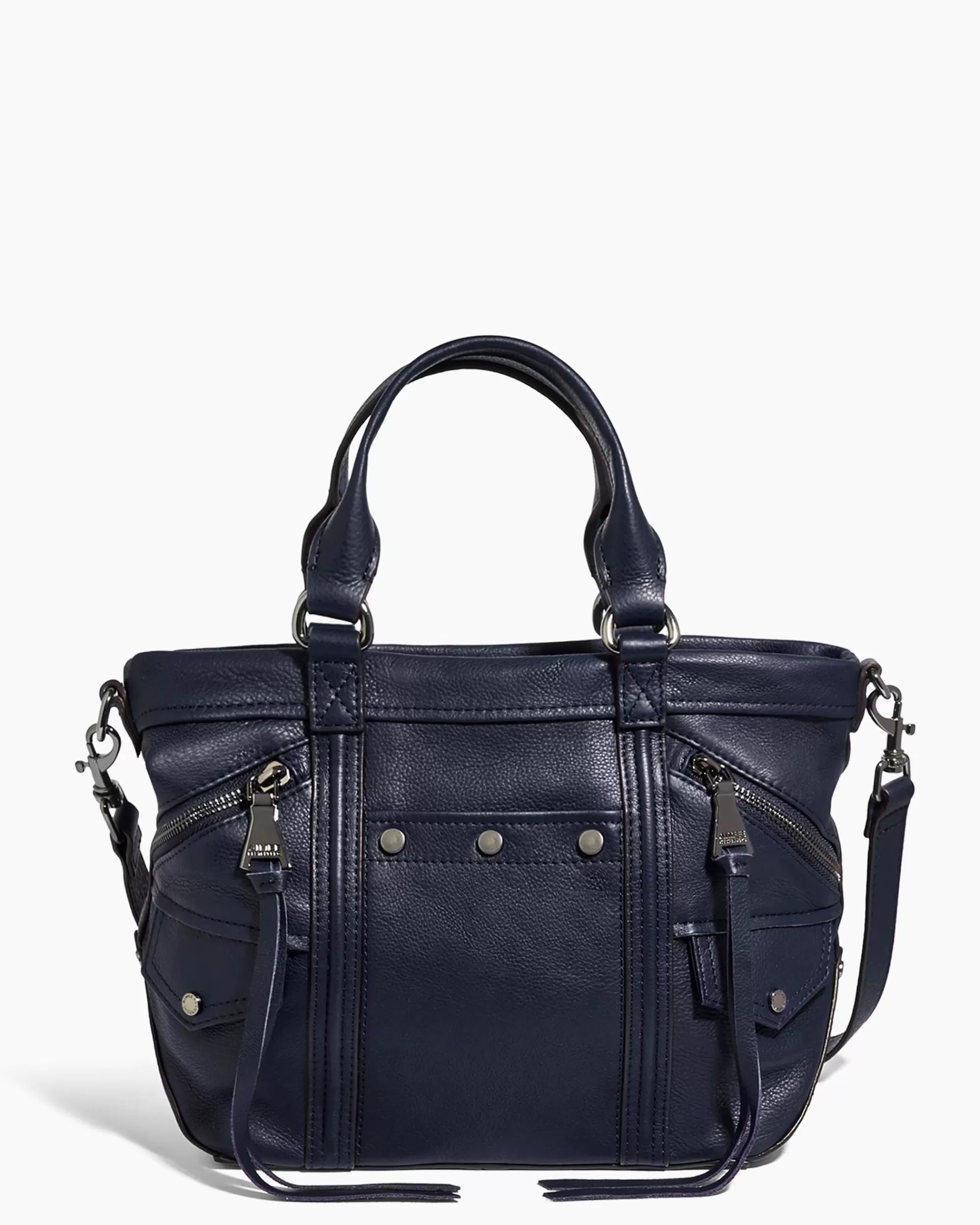 Aimee Kestenberg Tote Bags-Fair Game Mini Convertible Tote Navy