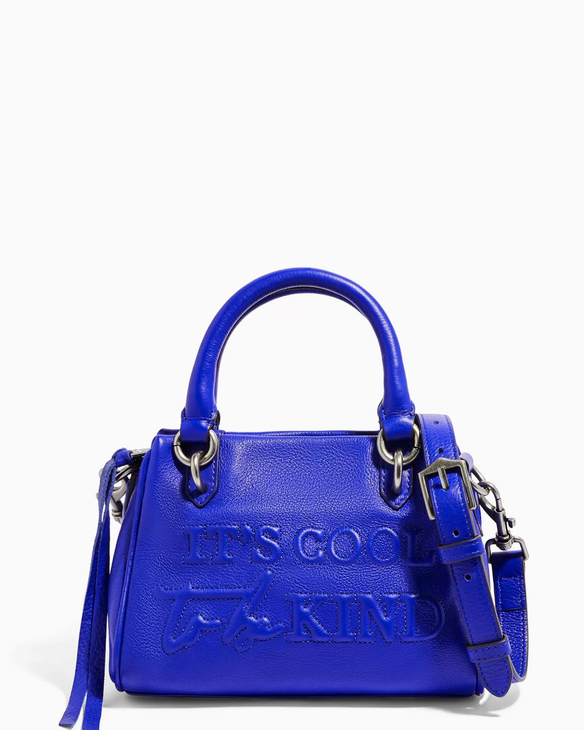 Aimee Kestenberg Crossbody Bags-Fairest Of Them All Mini Satchel Crossbody Cobalt