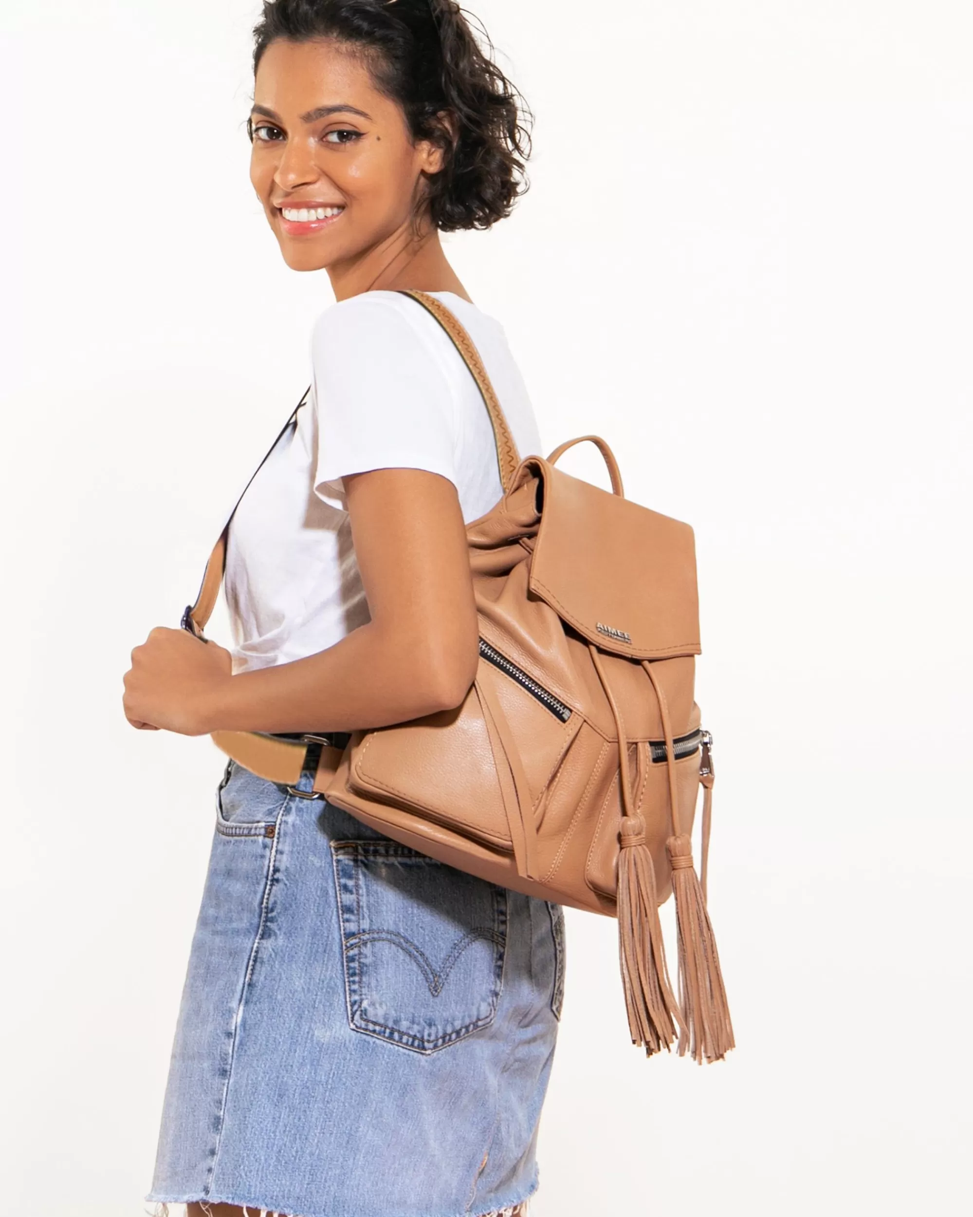 Aimee Kestenberg Backpacks-Feeling Alive Backpack Vachetta