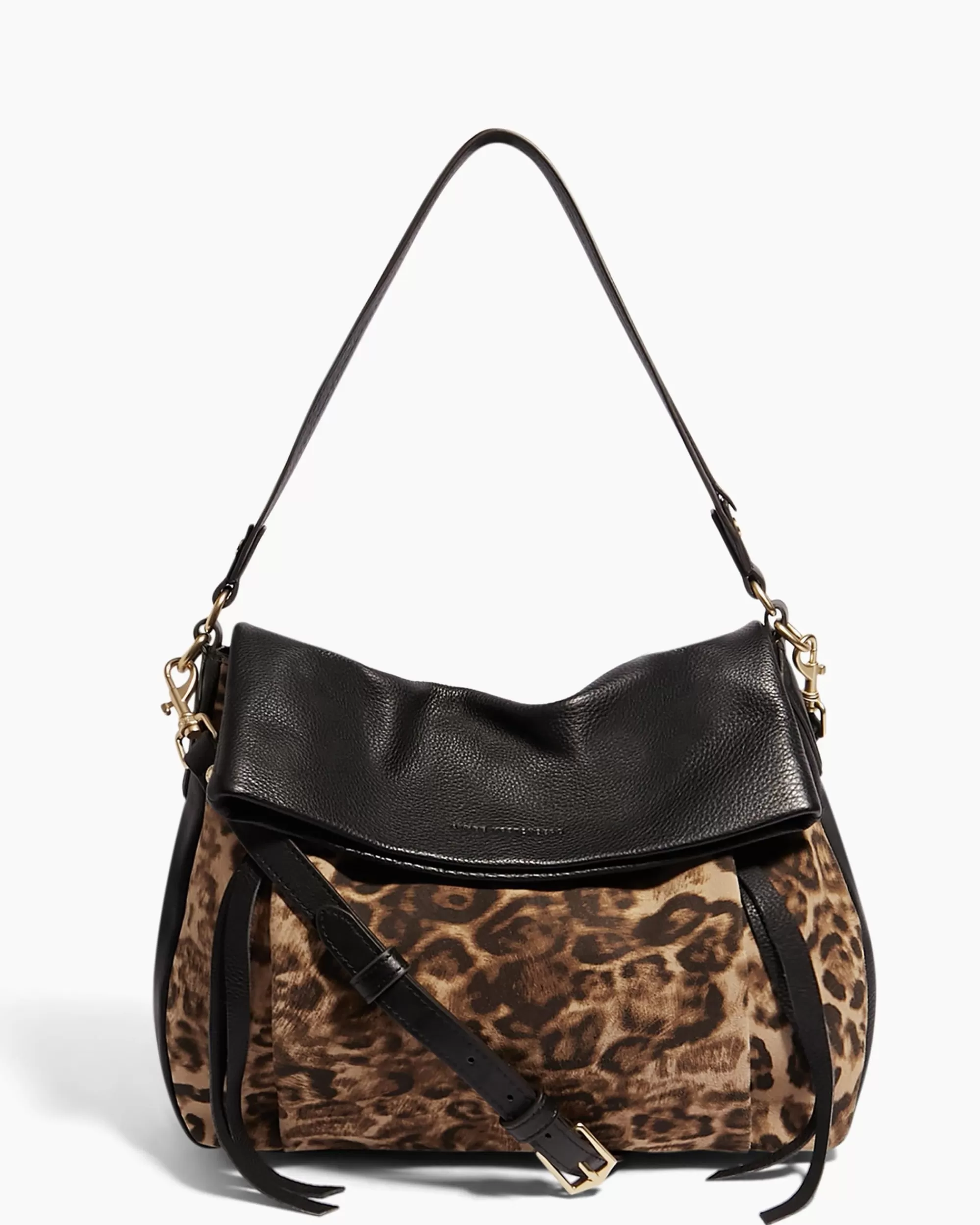 Aimee Kestenberg Hobos-Golden Time Double Entry Convertible Hobo Amazon Leopard