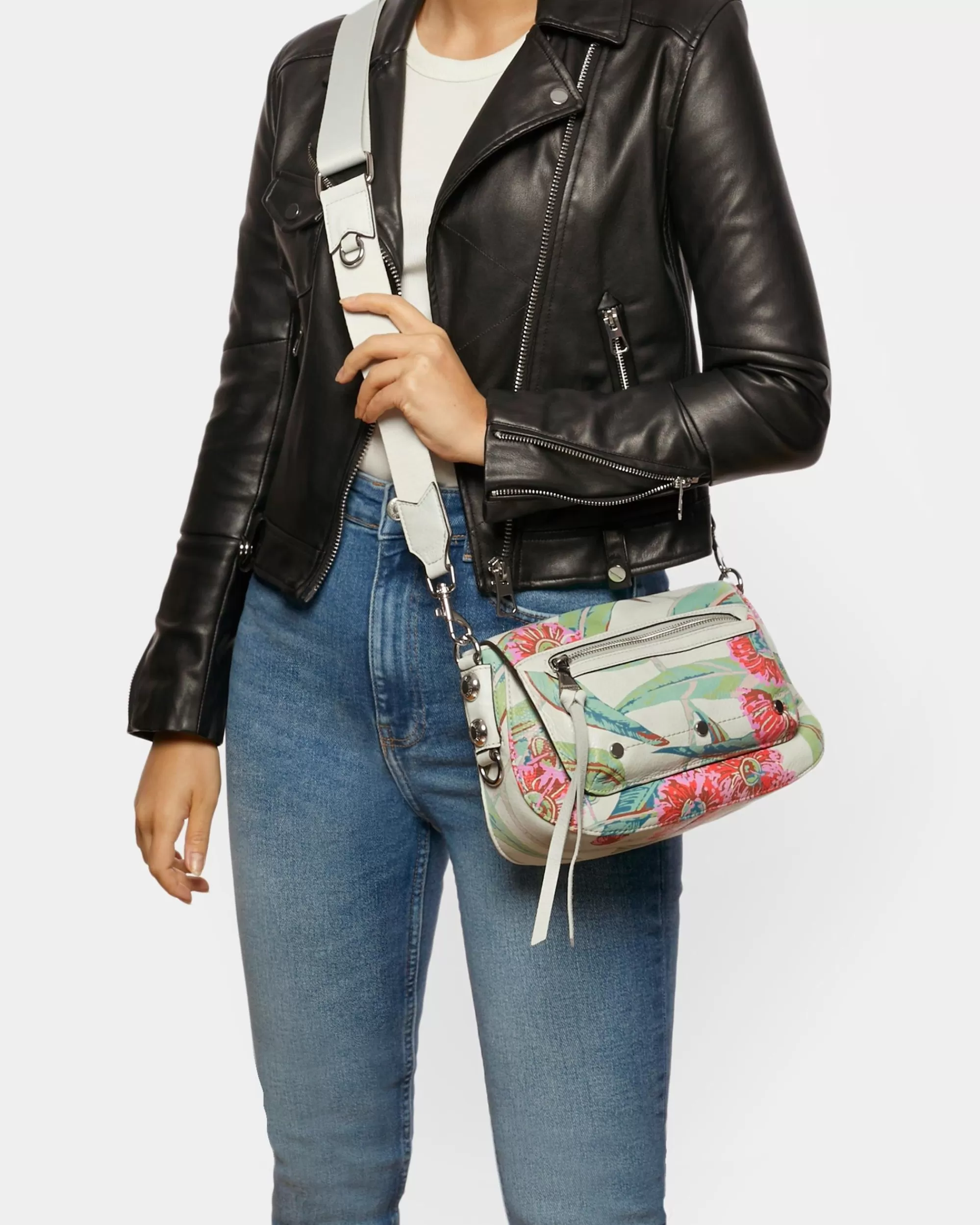 Aimee Kestenberg Crossbody Bags-High Riser Crossbody Eucalyptus Print