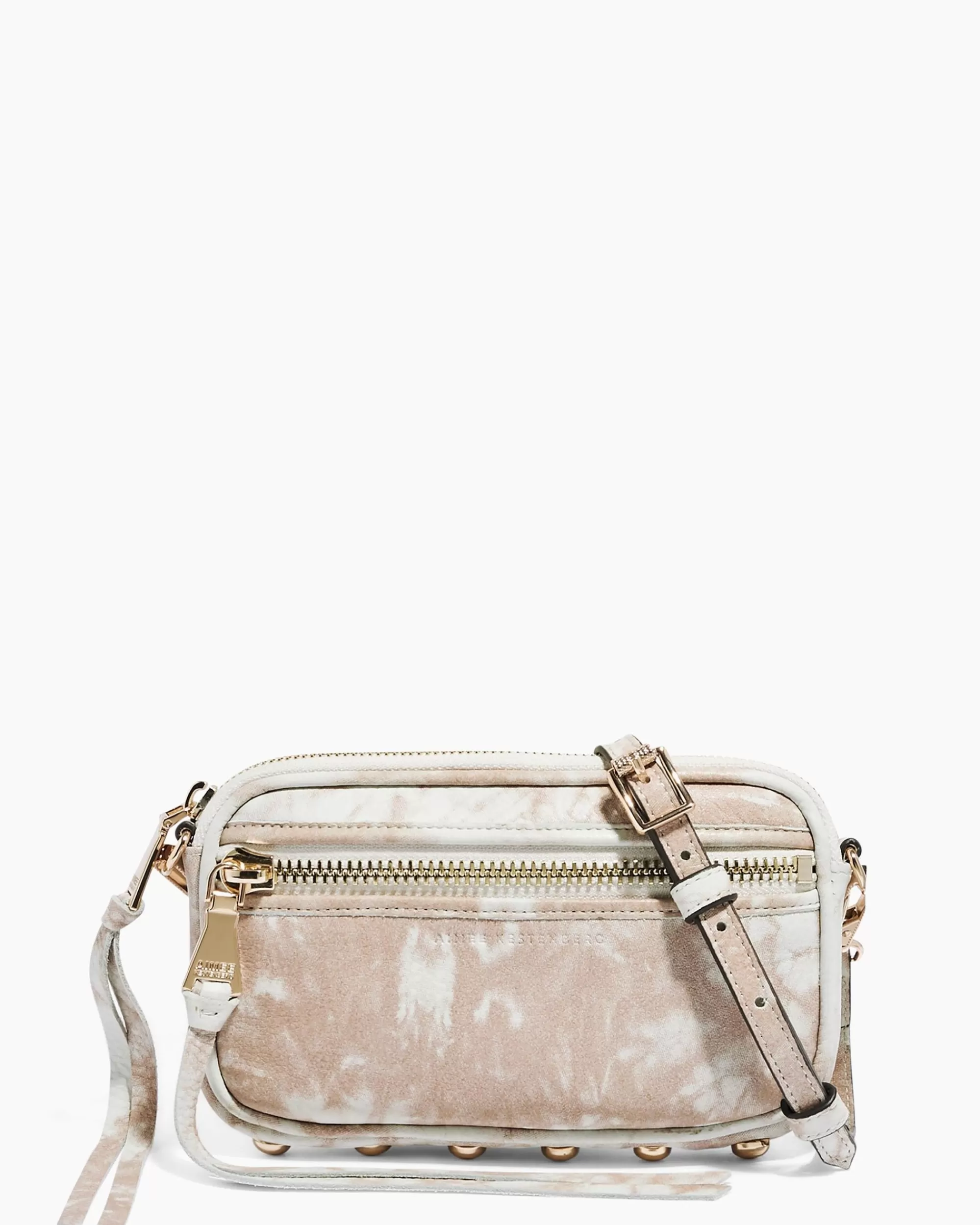 Aimee Kestenberg Crossbody Bags-Lets Ride Mini Crossbody Oat Tie Dye