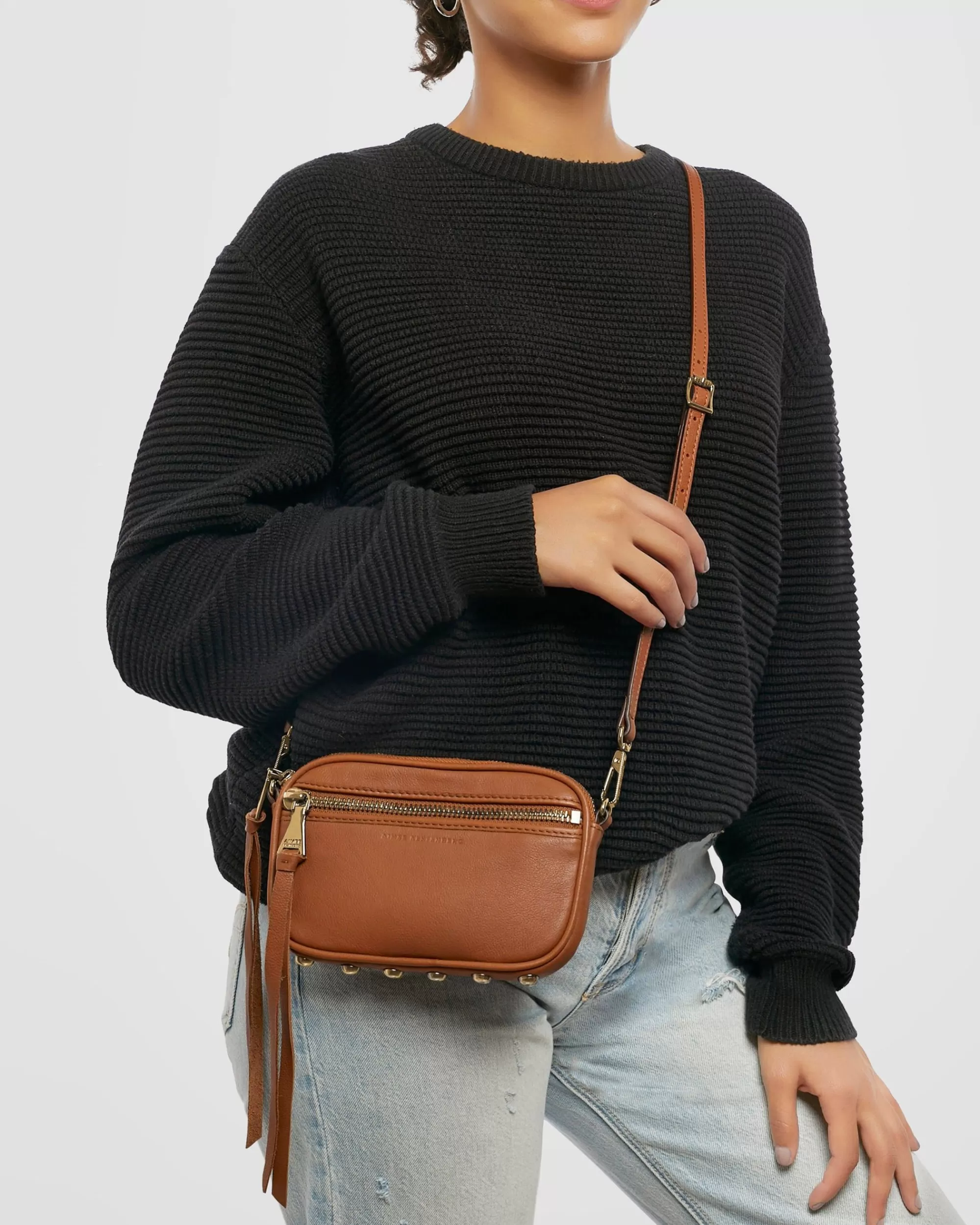 Aimee Kestenberg Crossbody Bags-Lets Ride Mini Crossbody Cinnamon