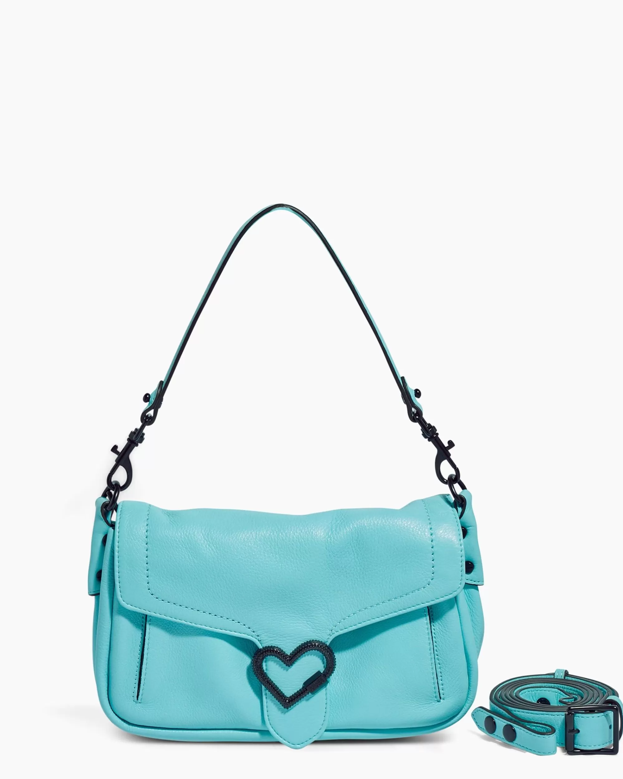 Aimee Kestenberg Crossbody Bags-Lovers Lane Convertible Crossbody Aqua