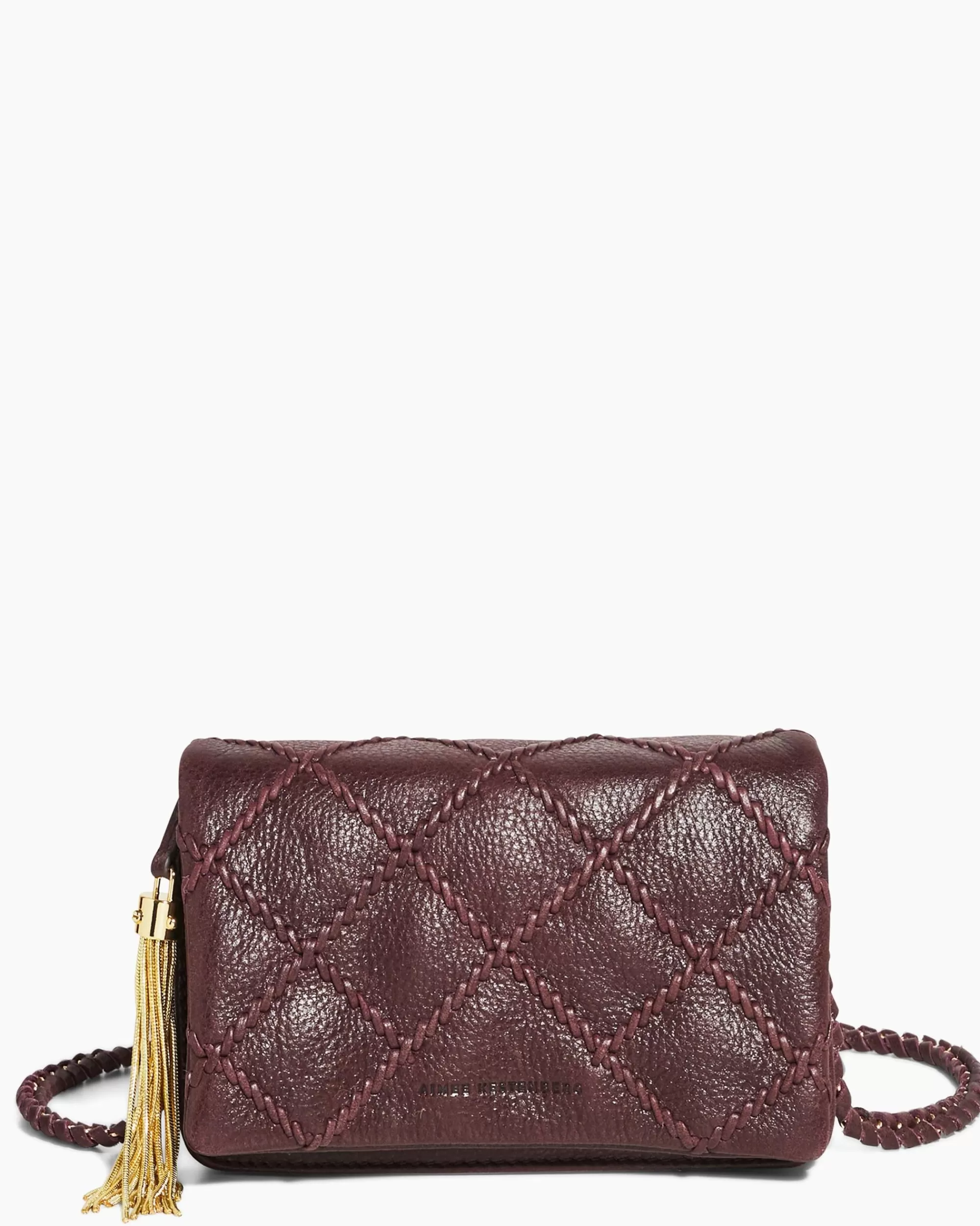 Aimee Kestenberg Crossbody Bags-Madison Convertible Chain Crossbody True Plum Vintage