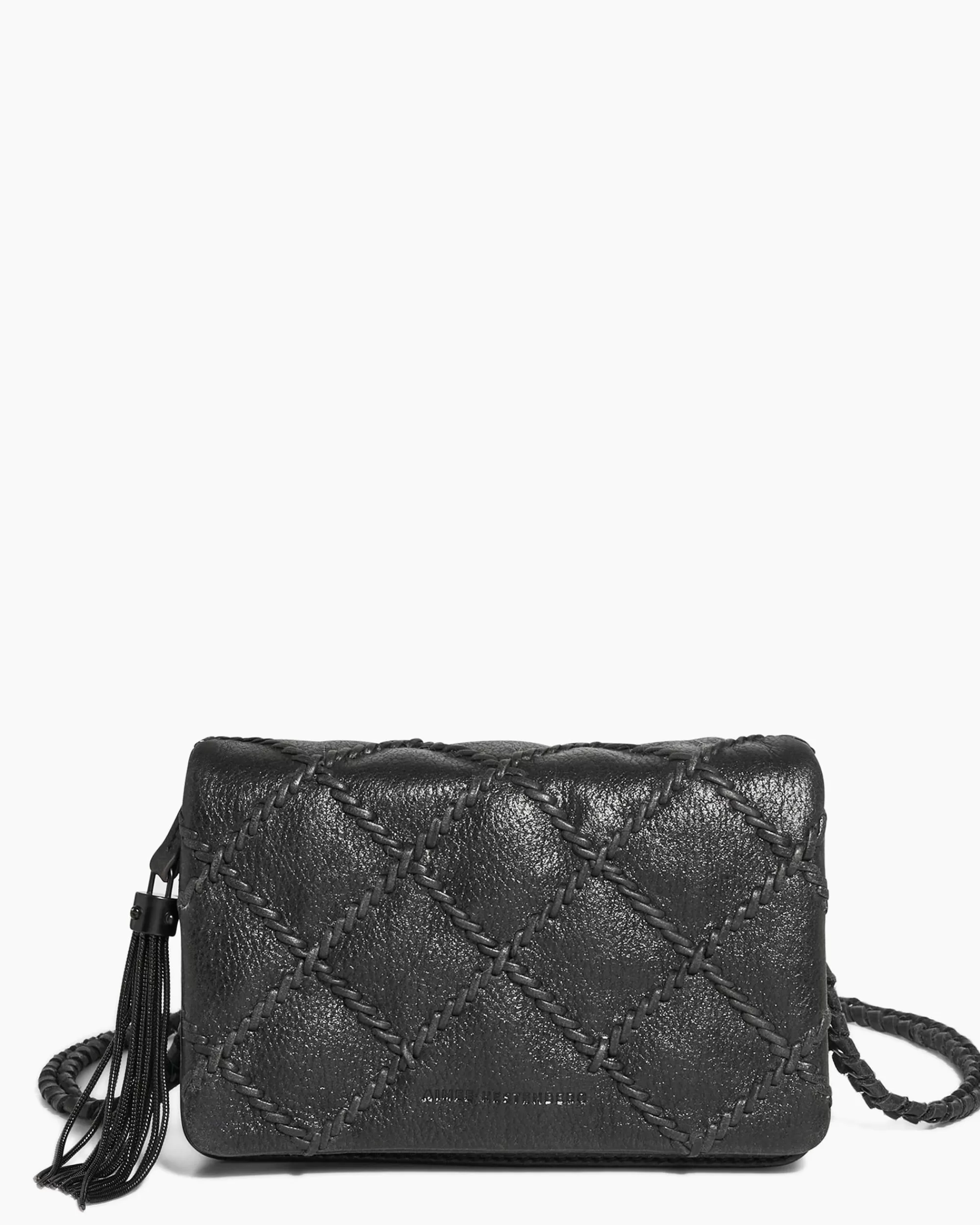 Aimee Kestenberg Crossbody Bags-Madison Convertible Chain Crossbody Black Vintage