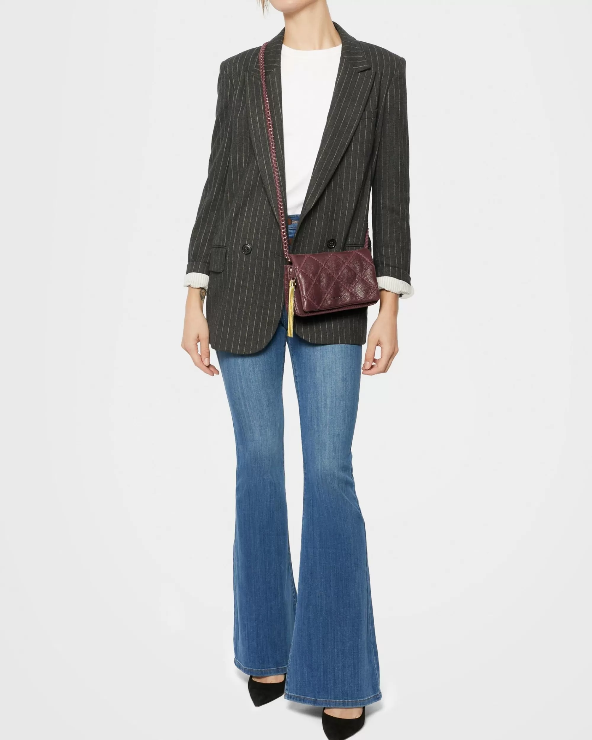 Aimee Kestenberg Crossbody Bags-Madison Convertible Chain Crossbody True Plum Vintage