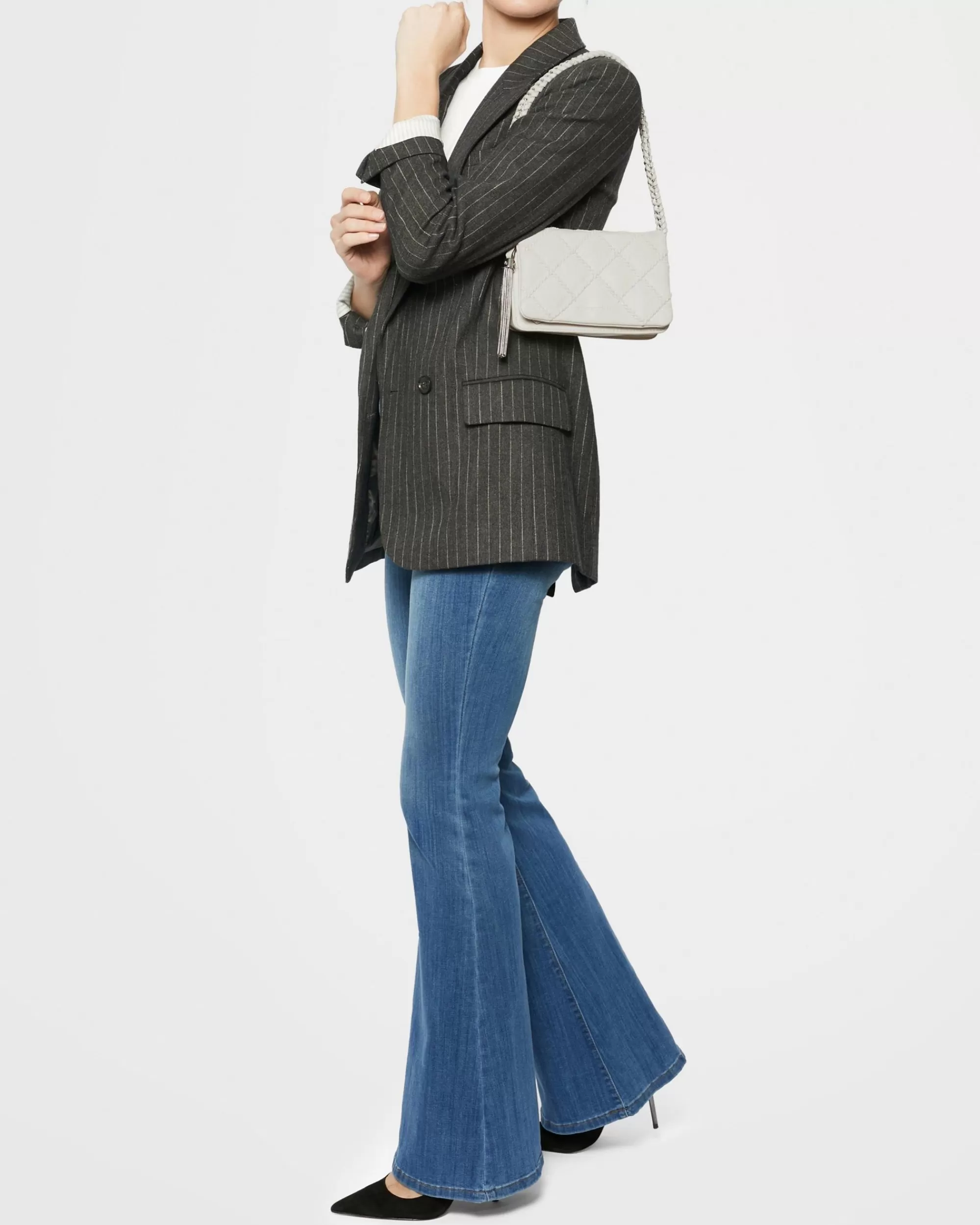 Aimee Kestenberg Crossbody Bags-Madison Convertible Chain Crossbody Vanilla Ice Vintage
