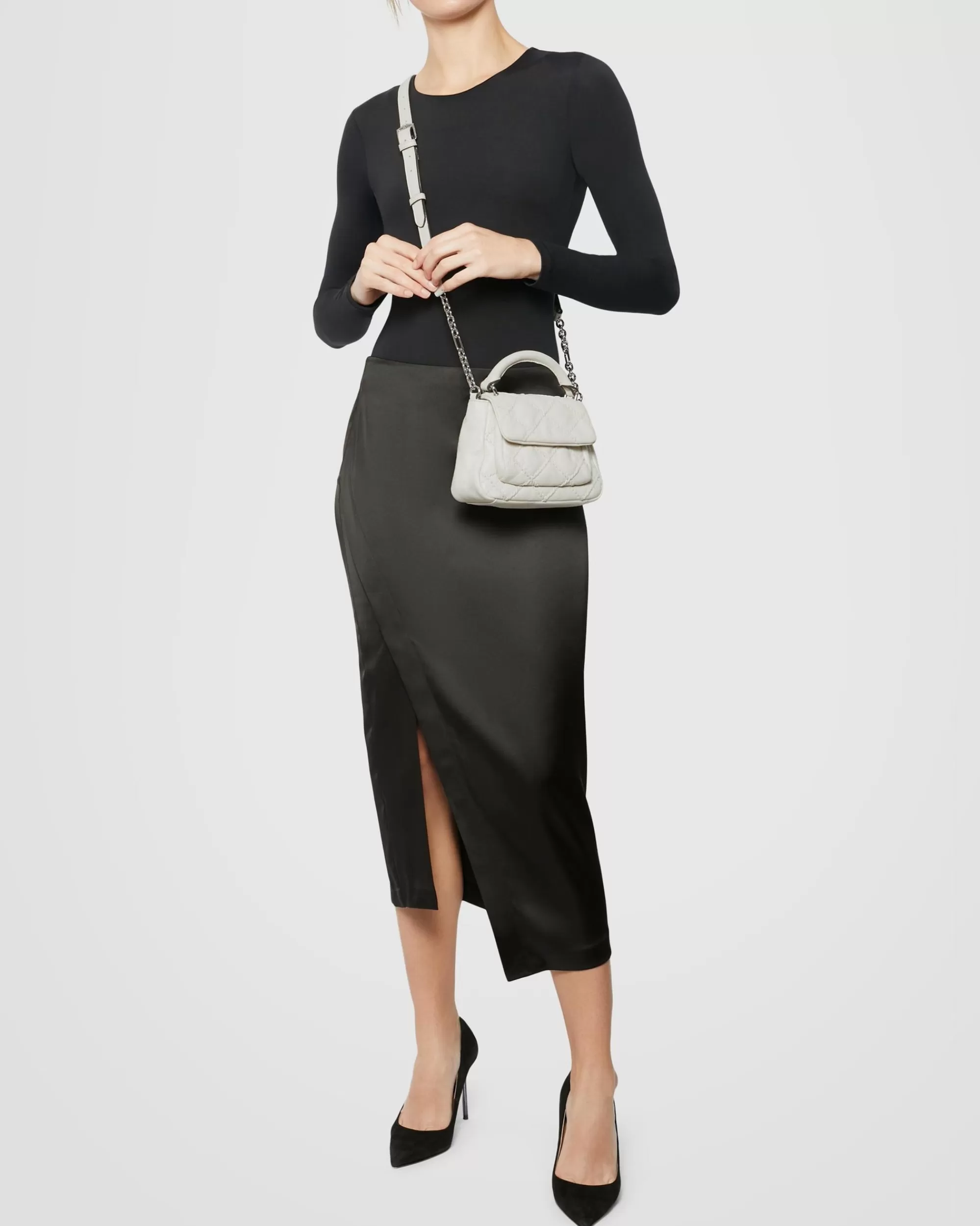 Aimee Kestenberg Crossbody Bags-Madison Top Handle Crossbody Vanilla Ice Vintage