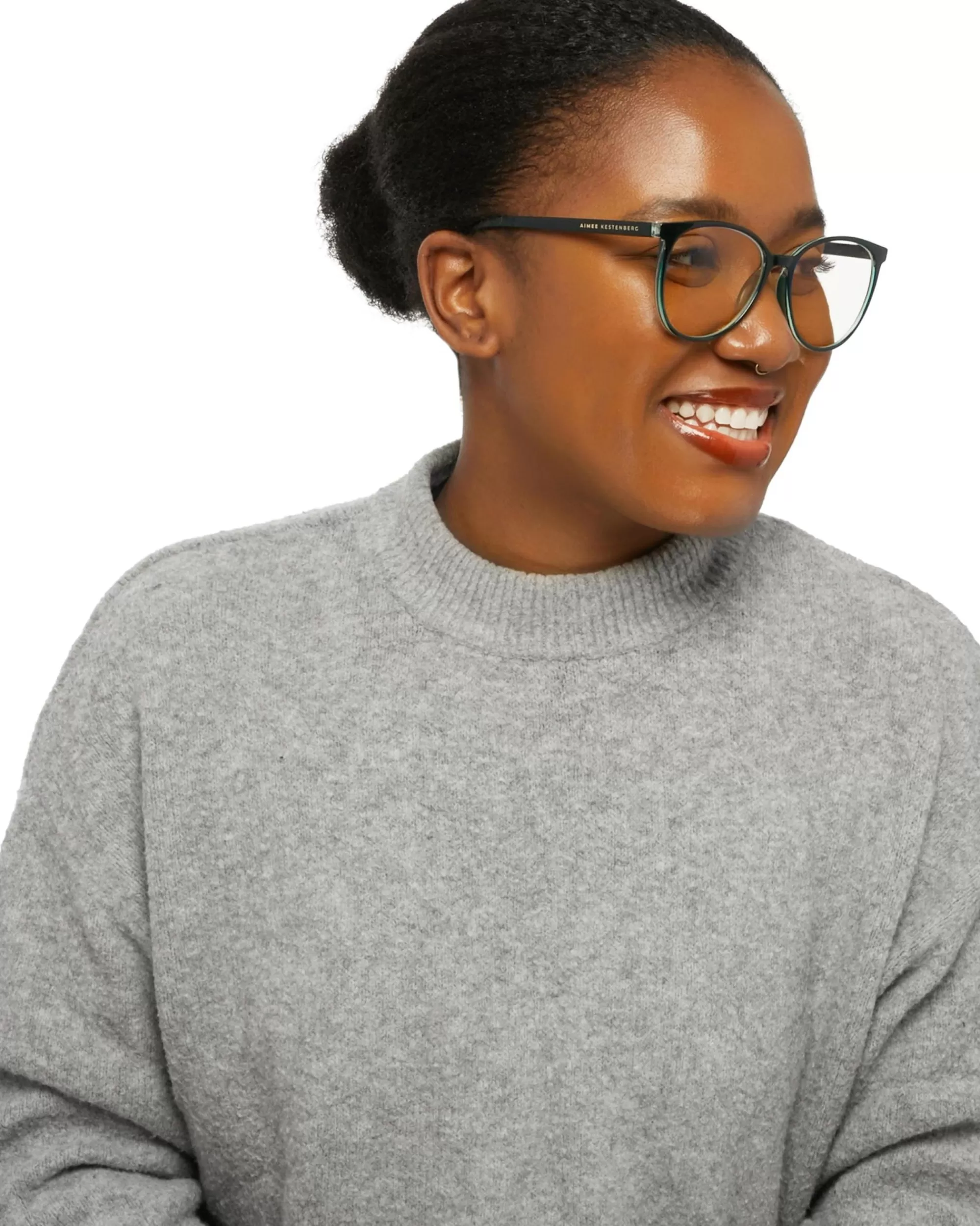 Aimee Kestenberg Eyewear-Mercer-Blue Light Rainforest Green