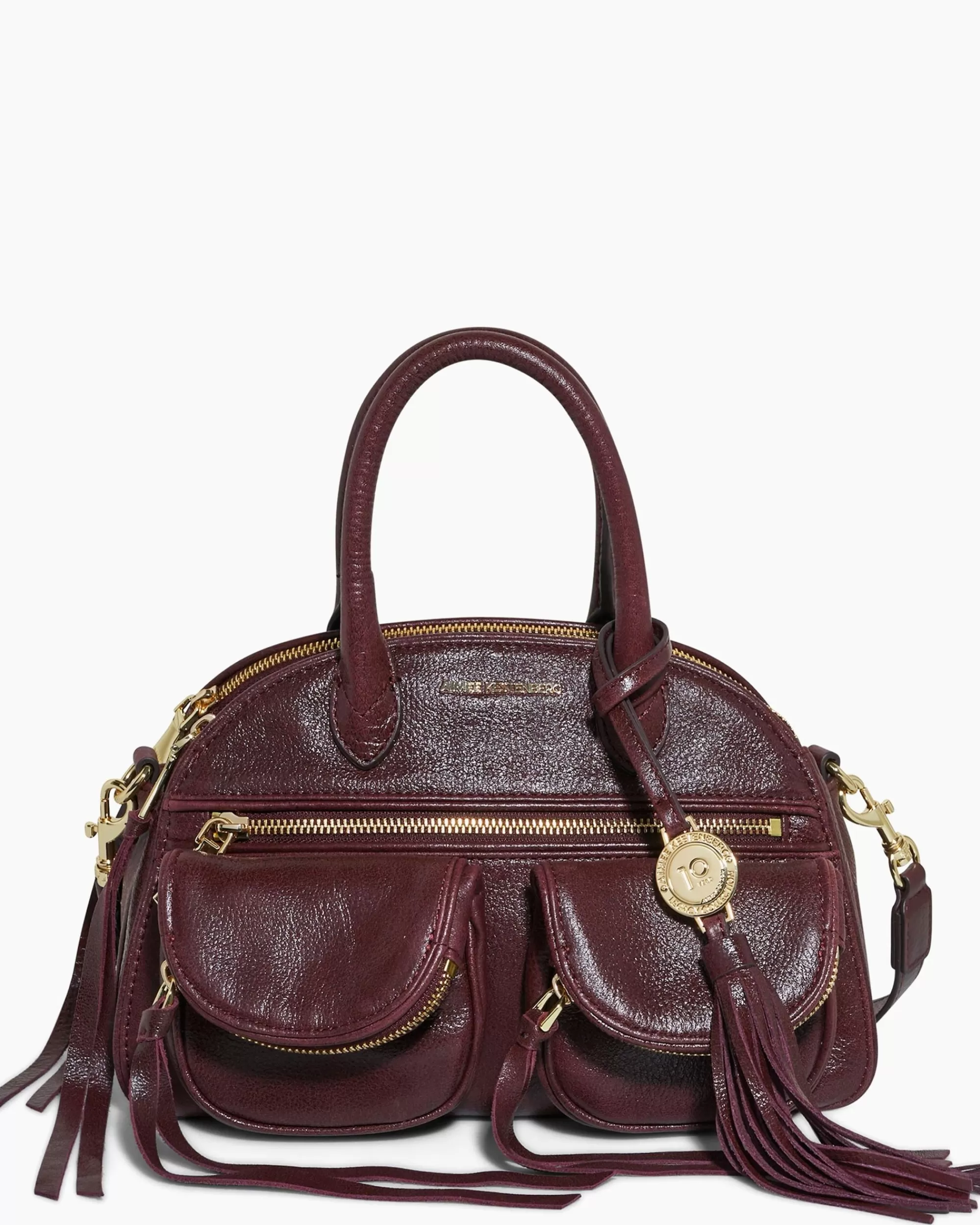 Aimee Kestenberg Satchels-Mini Lucy Satchel True Plum