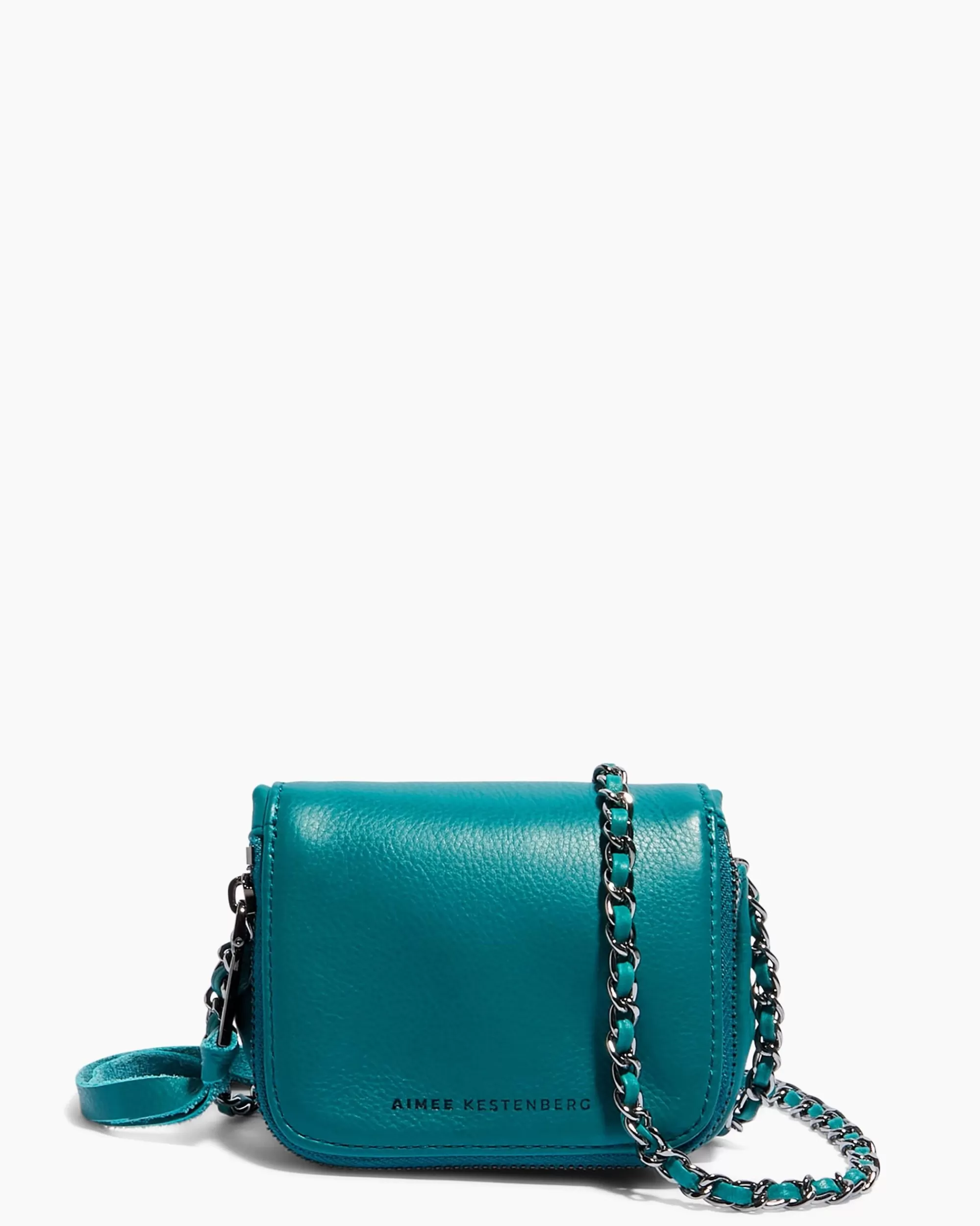 Aimee Kestenberg Crossbody Bags-Moon And Back Mini Crossbody Rainforest Green