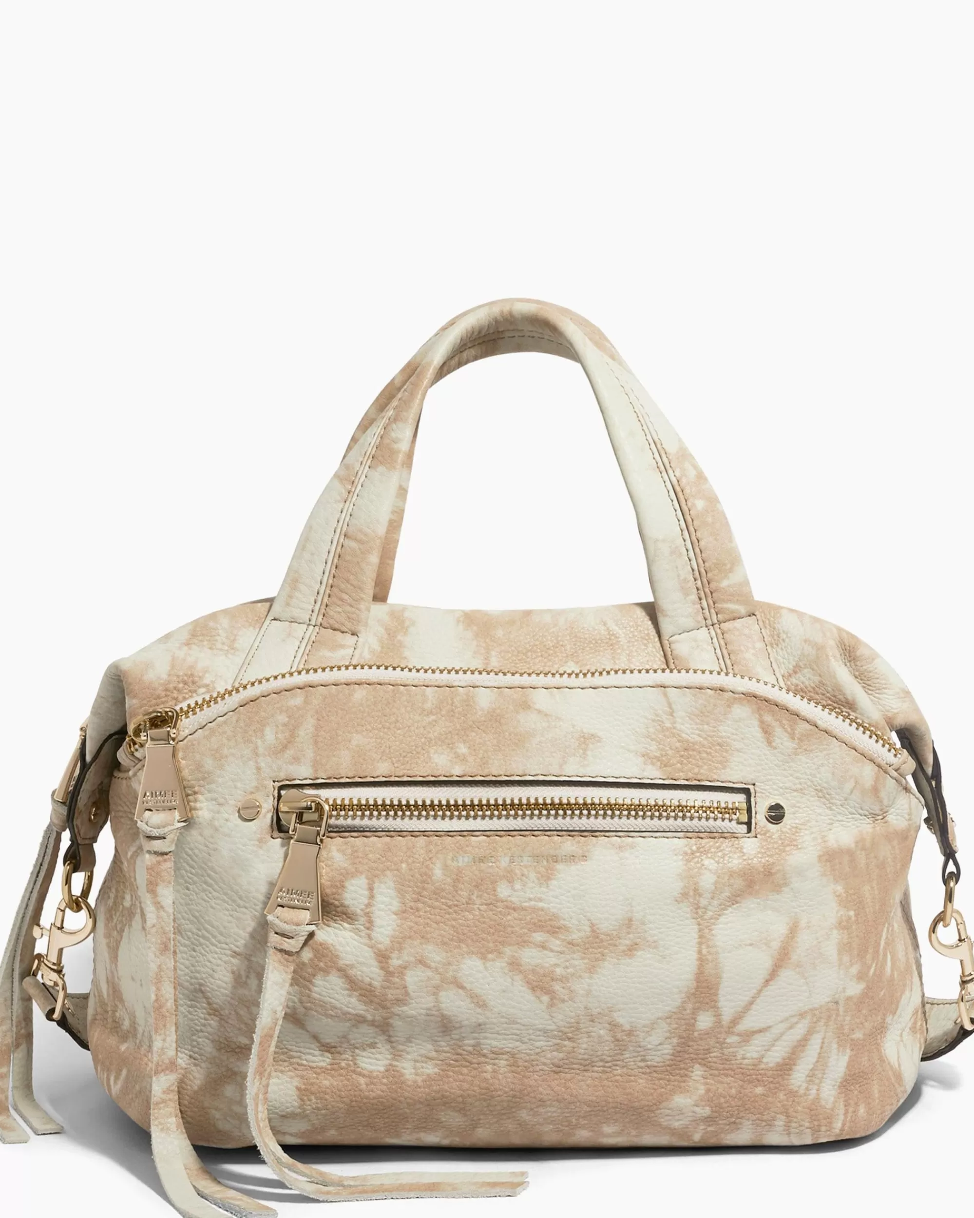 Aimee Kestenberg Satchels-Night Is Young Satchel Oat Tie Dye