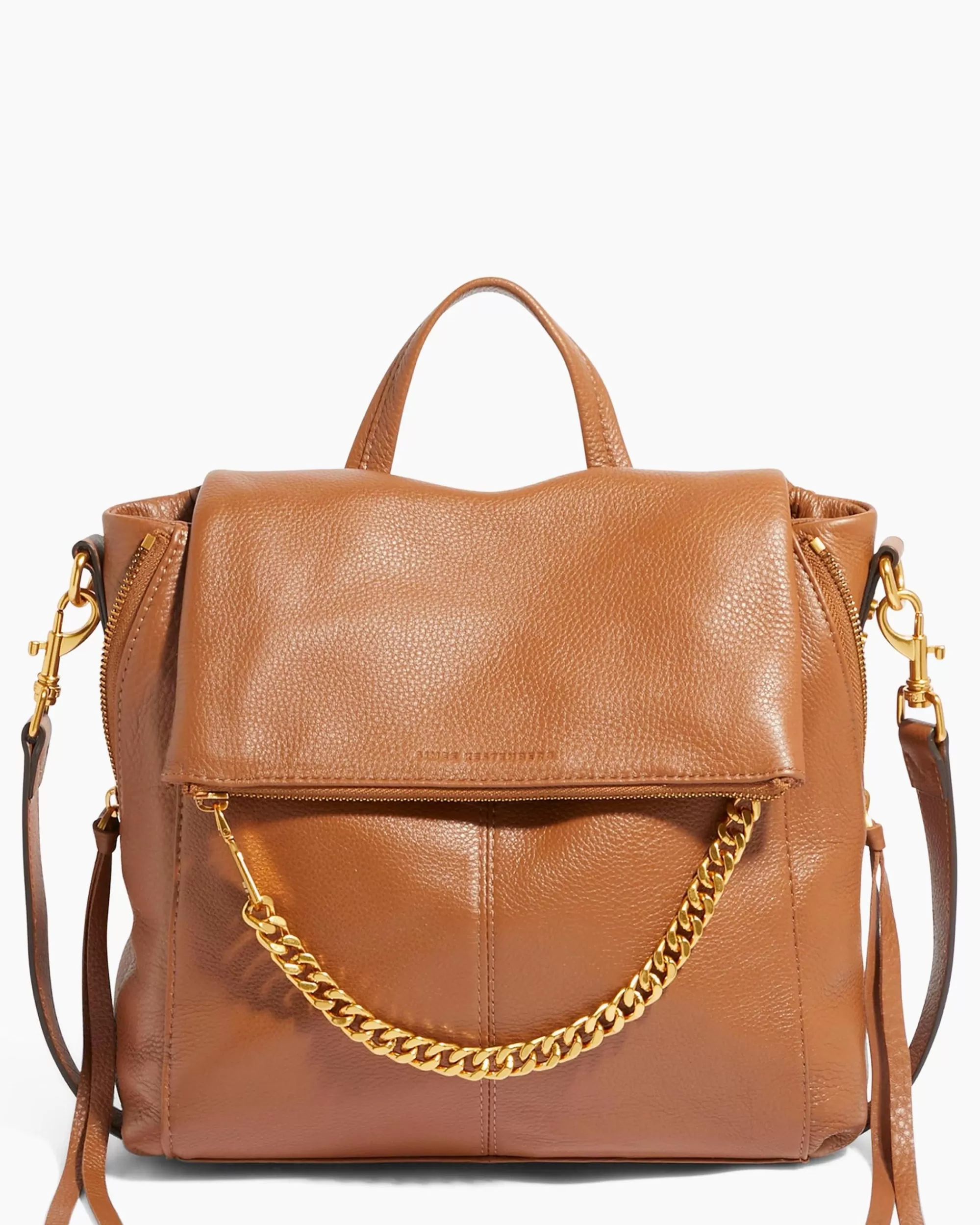 Aimee Kestenberg Backpacks-No B.S. Convertible Backpack Chestnut Brown