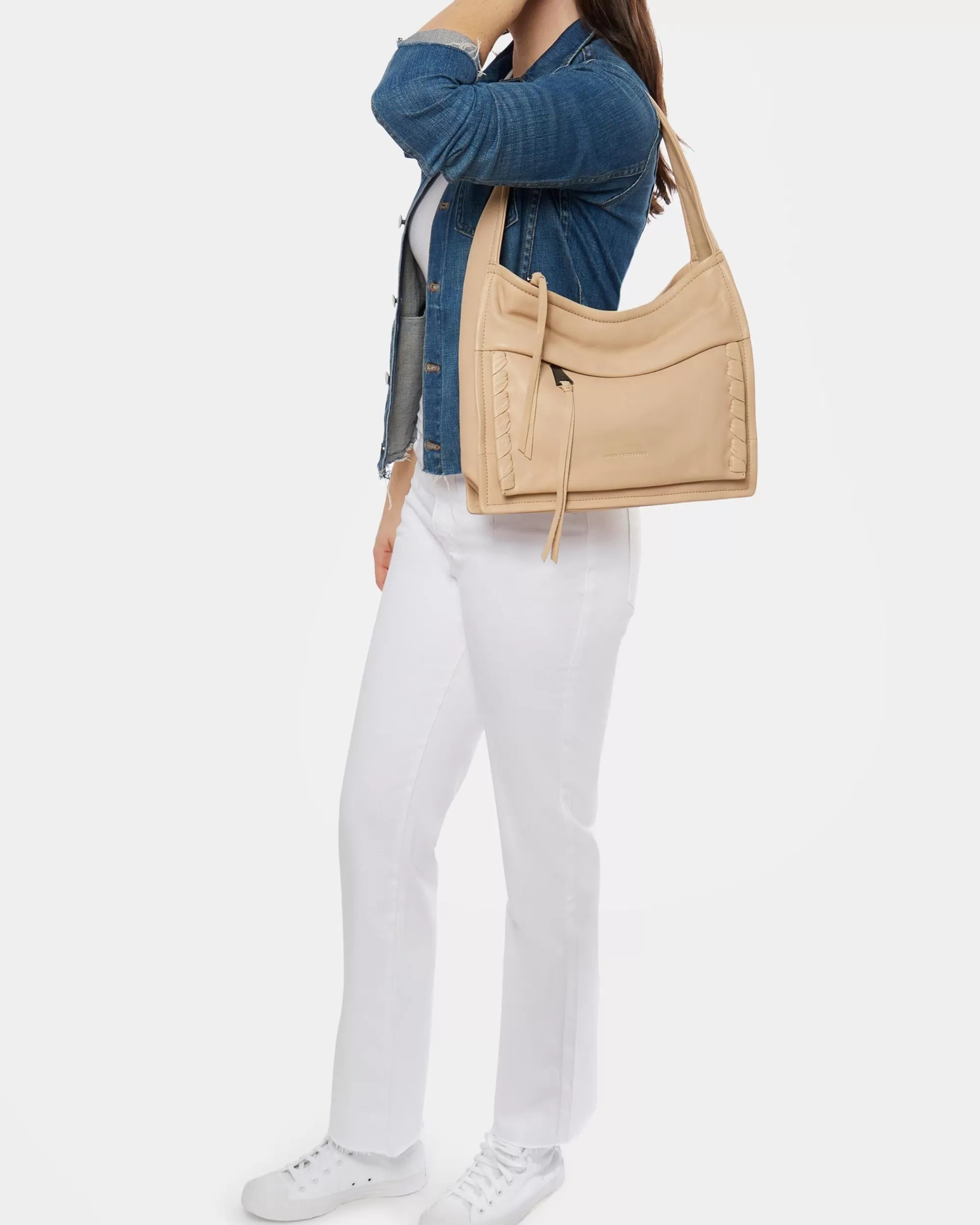 Aimee Kestenberg Shoulder Bags-Oasis Shoulder Almond