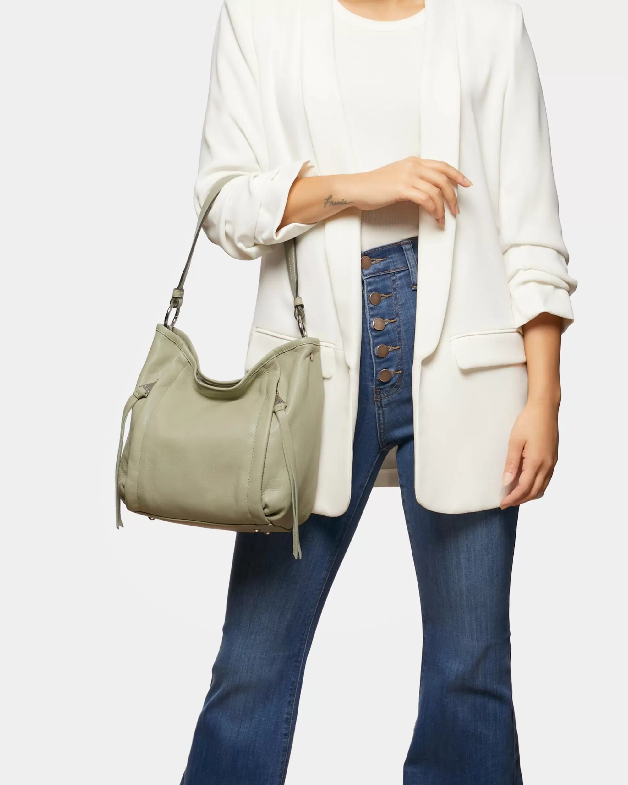 Aimee Kestenberg Shoulder Bags-Rocker Convertible Bucket Tea Tree