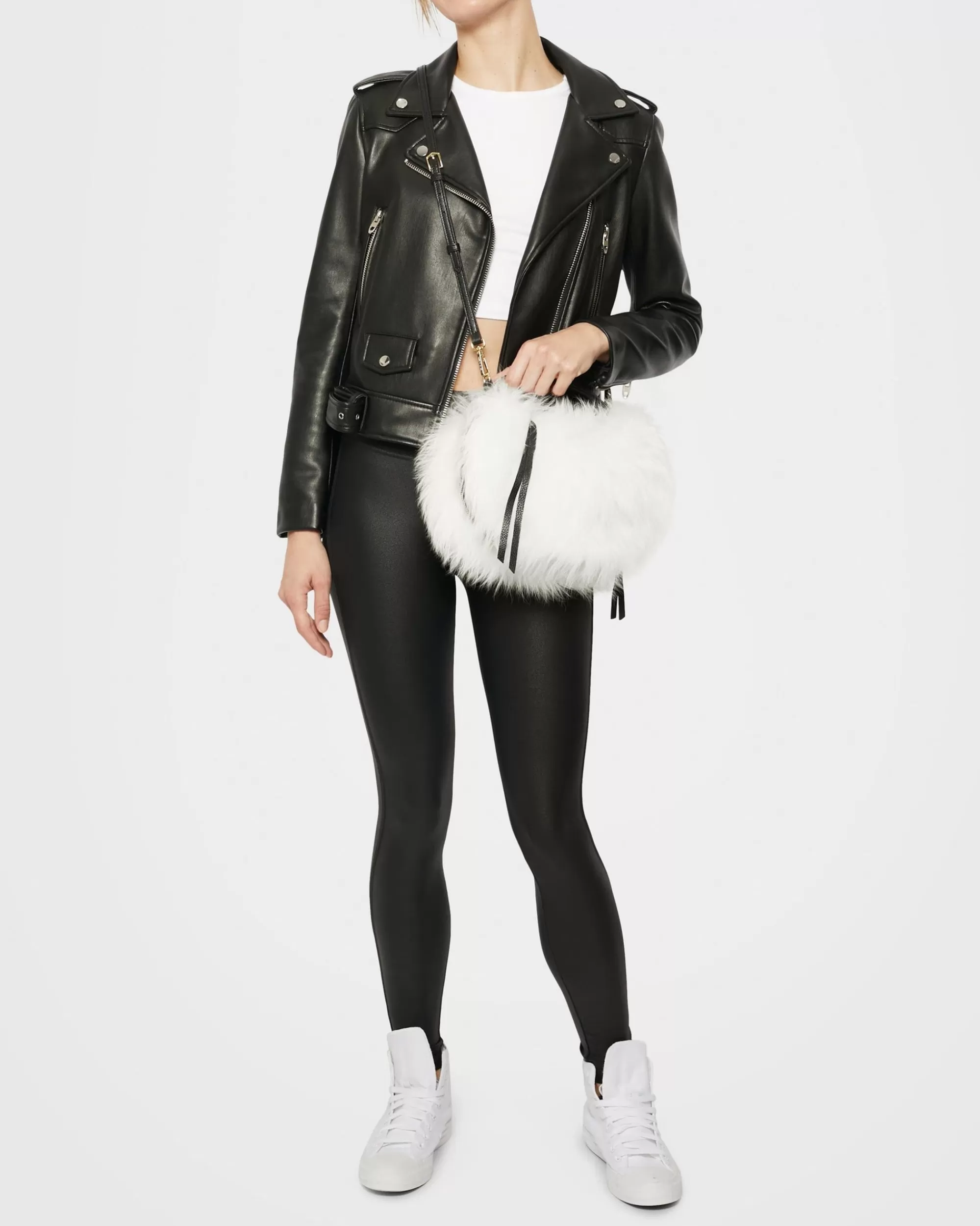 Aimee Kestenberg Crossbody Bags-Roxbury Mini Convertible Crossbody Merino Shearling