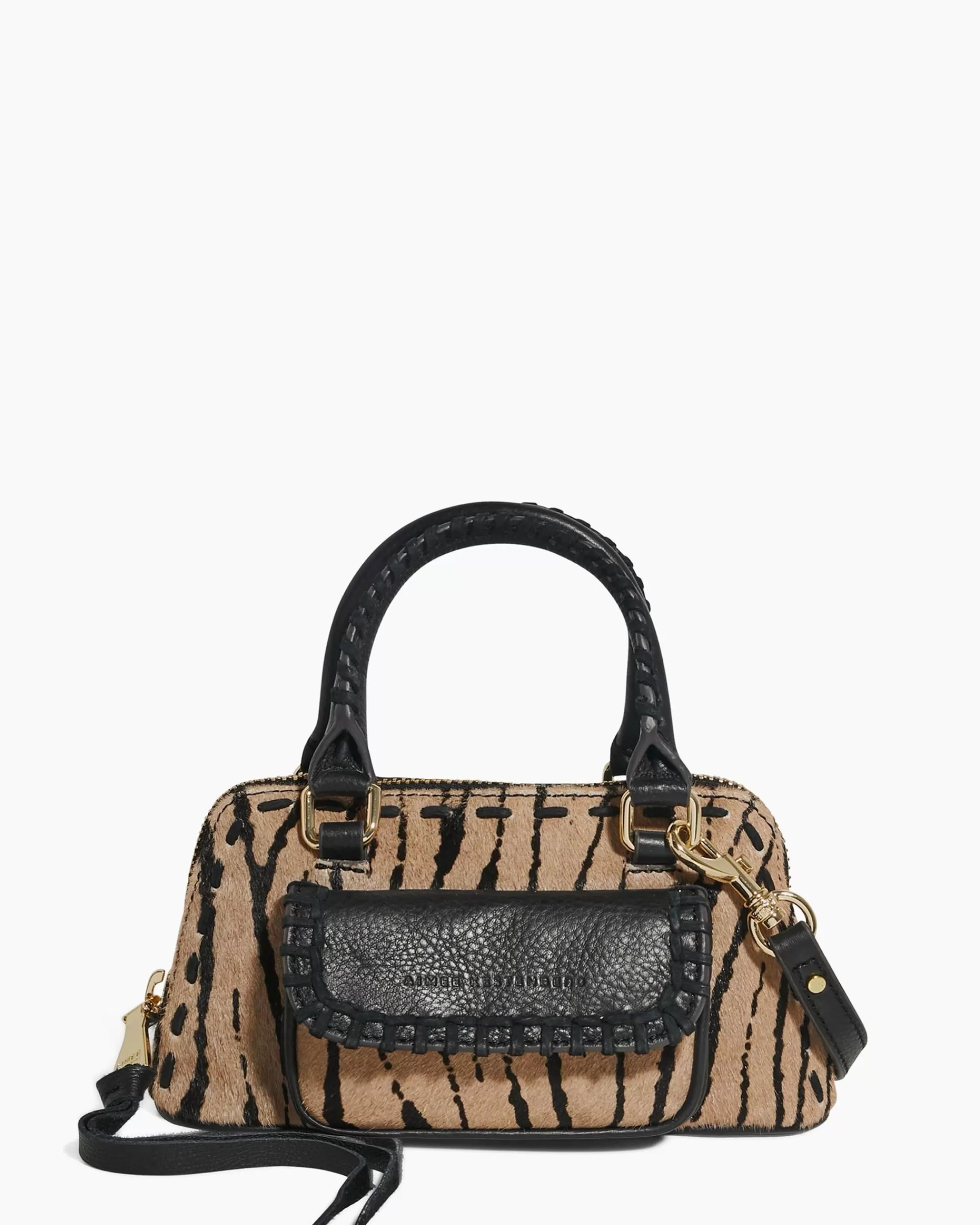 Aimee Kestenberg Crossbody Bags-Sedona Mini Convertible Crossbody Tiger Haircalf