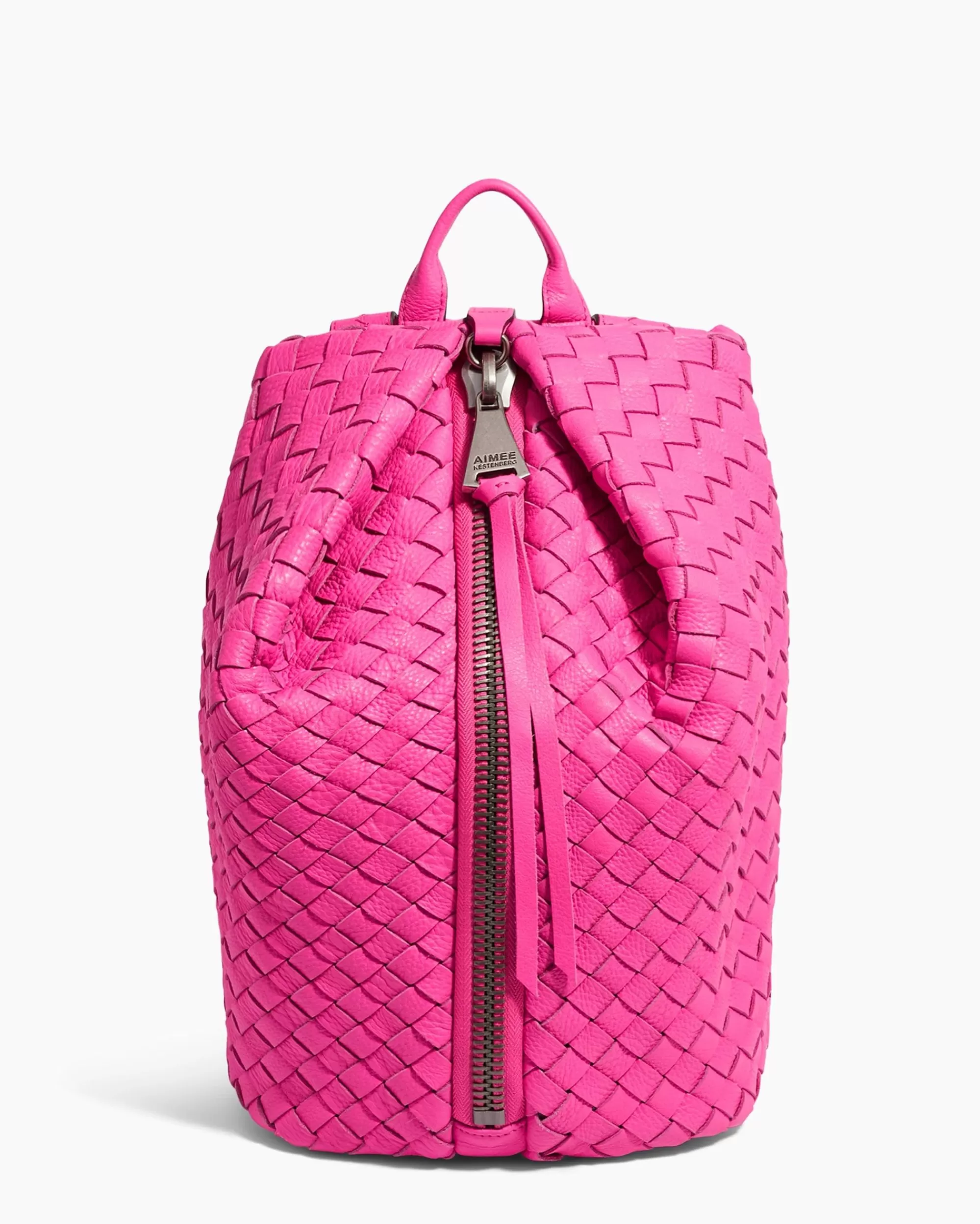 Aimee Kestenberg Backpacks-Tamitha Backpack Hot Pink Woven