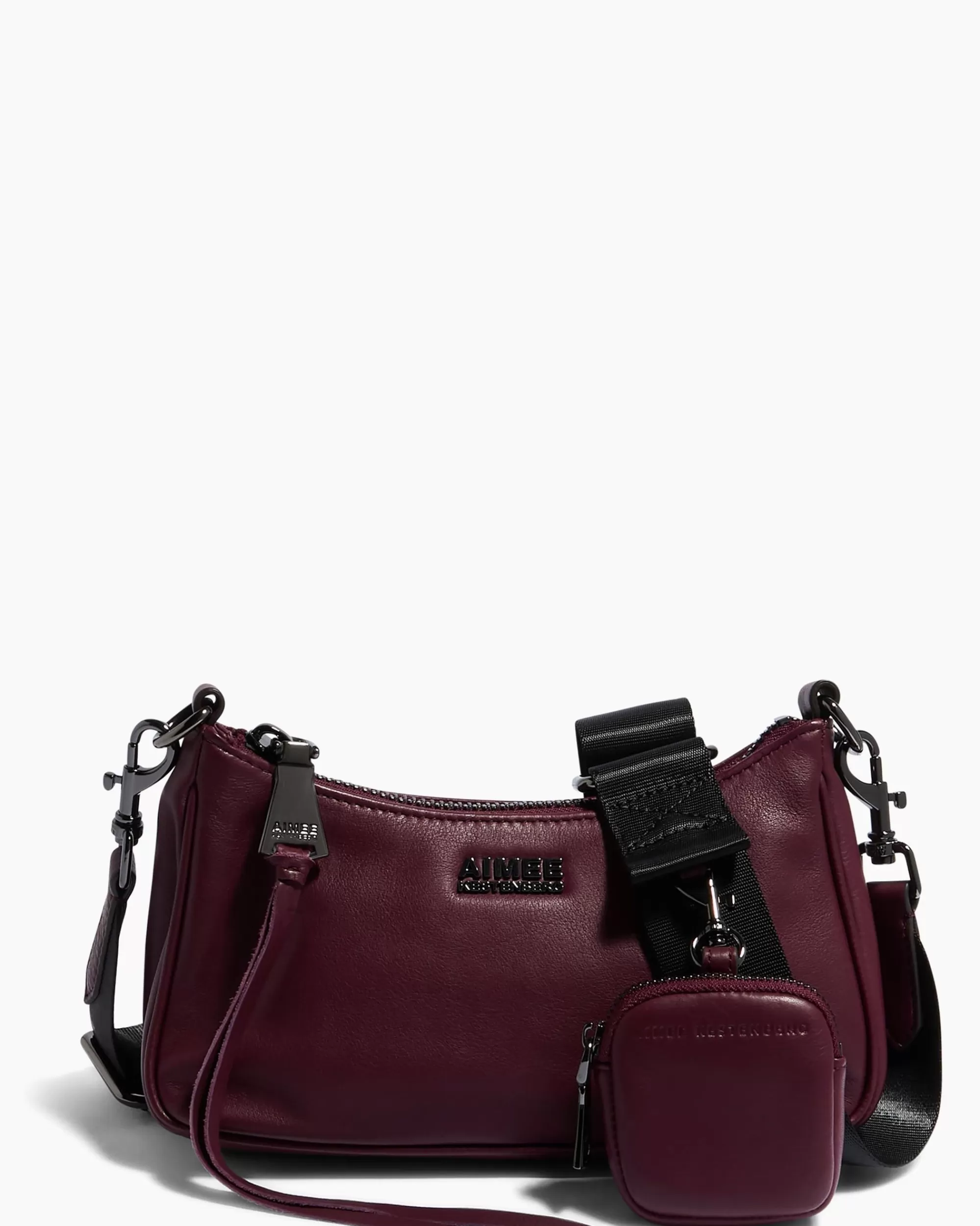 Aimee Kestenberg Crossbody Bags-Topaz Crossbody With Pods Pouch Oxblood