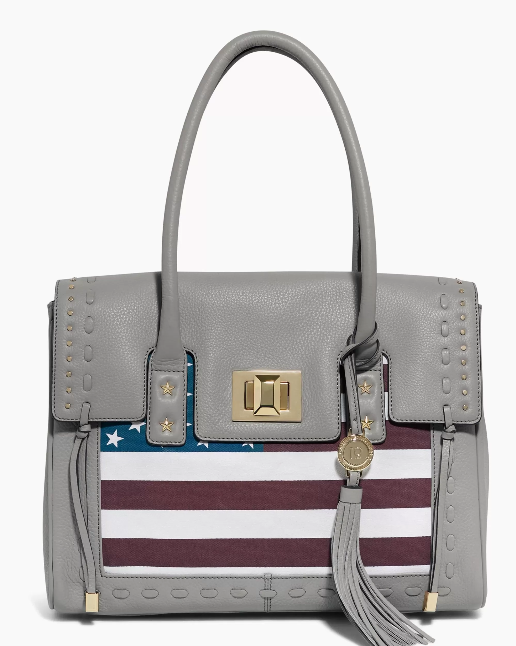 Aimee Kestenberg Tote Bags-Washington Tote Cool Grey
